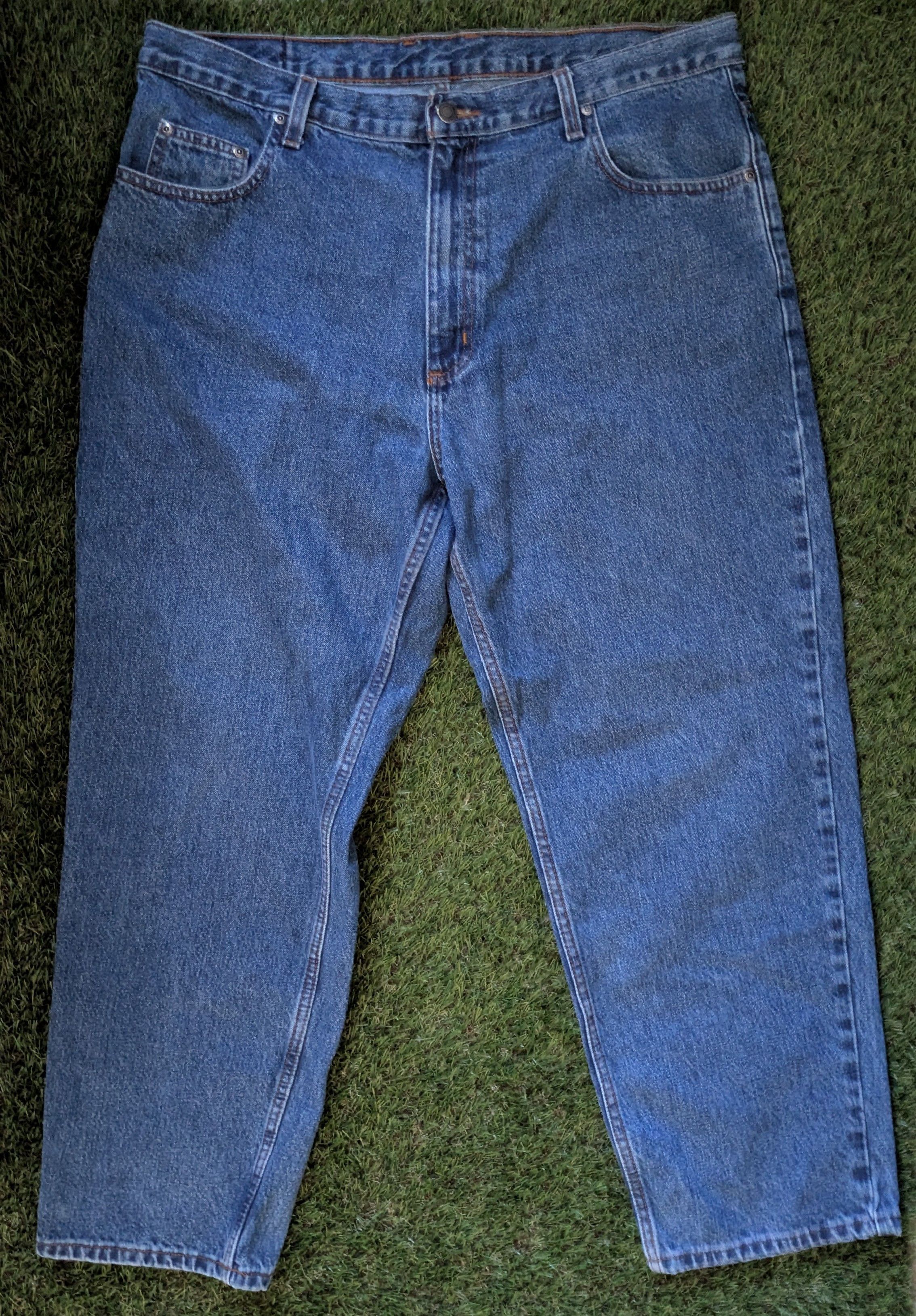 Vintage Vintage Y2K baggy jeans 38x29 Size US 38 / EU 54 - 1 Thumbnail