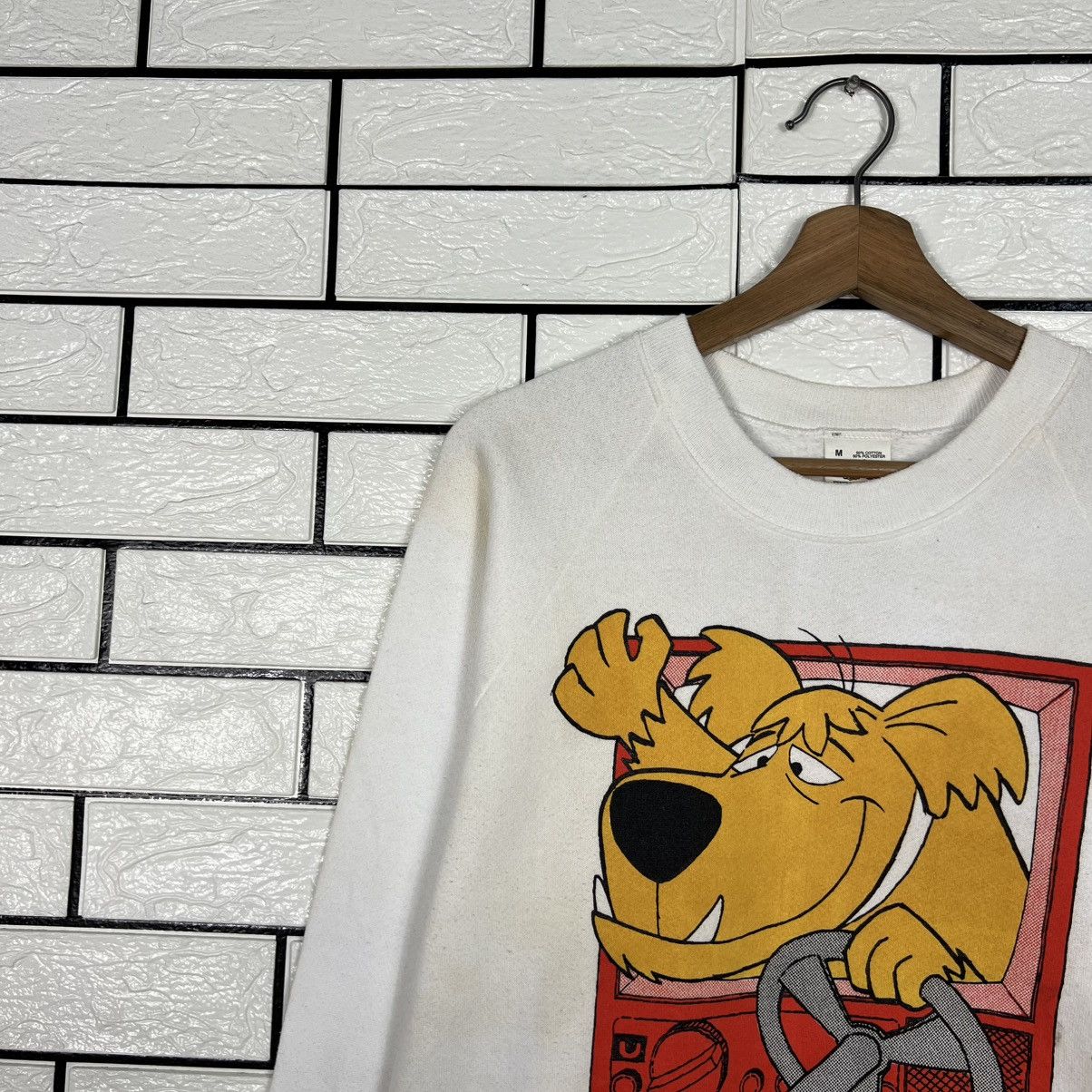 Fruit Of The Loom 90’s Hanna Barbera WACKY RACES Graphic Sweatshirt #4004-C182 Size US M / EU 48-50 / 2 - 4 Thumbnail