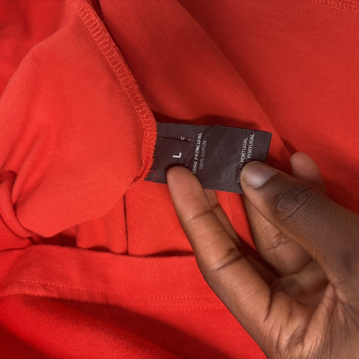 Vetements Vetements AW 20 work in progress red cotton t-shirt Size US XXL / EU 58 / 5 - 8 Thumbnail