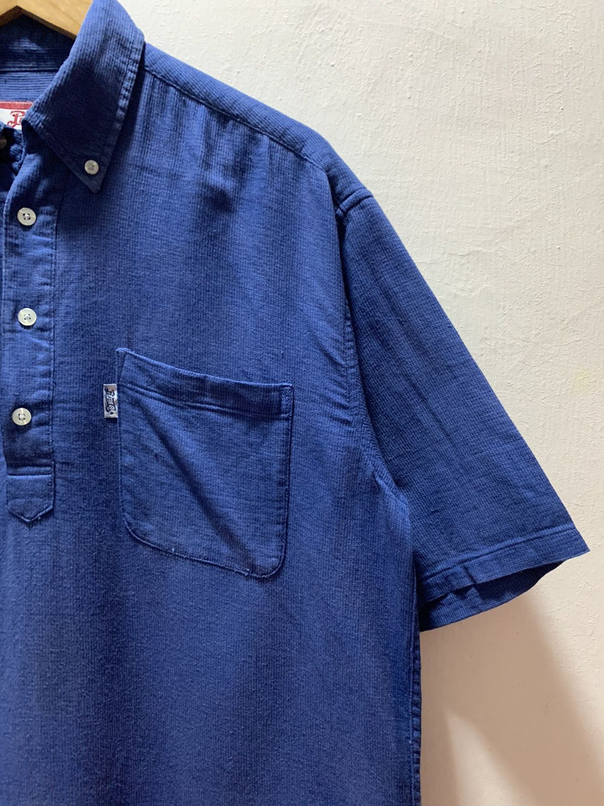 Other Vintage PEPSI Cola Blue Polo Shirt Big Size Size US L / EU 52-54 / 3 - 3 Thumbnail