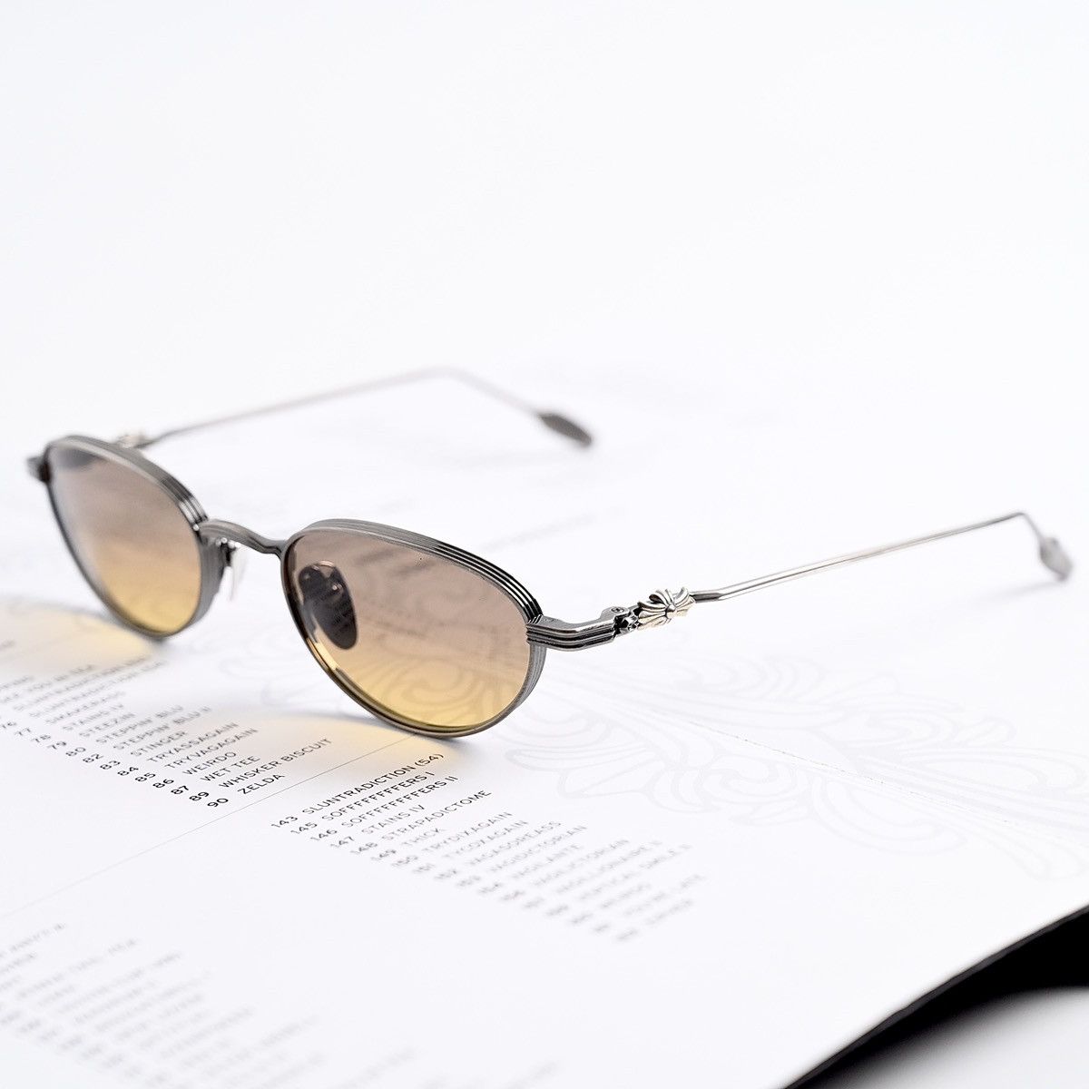 Chrome Hearts CHROME HEARTS CLITORIAL ANTIQUE SILVER SUNGLASSES Size ONE SIZE - 2 Thumbnail
