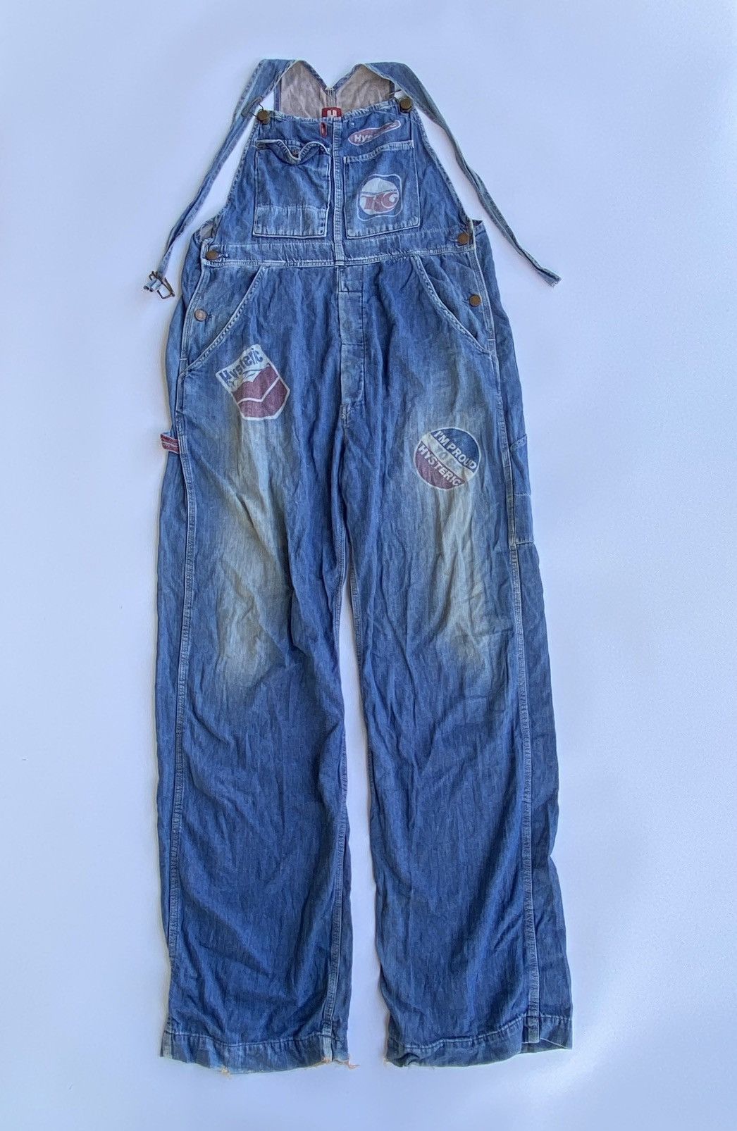 Other Vintage Hysteria Glamour Overalls Patchwork Clothing Blue M Size 32" / US 10 / IT 46 - 1 Thumbnail