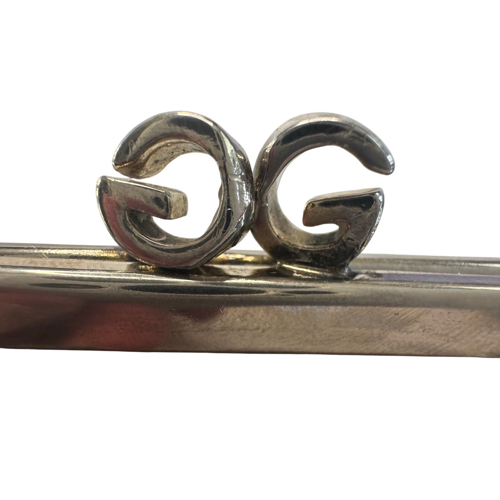 Gucci Gucci GG Kiss Lock Coin Pouch - Great Vintage Gucci Find! Size ONE SIZE - 4 Thumbnail