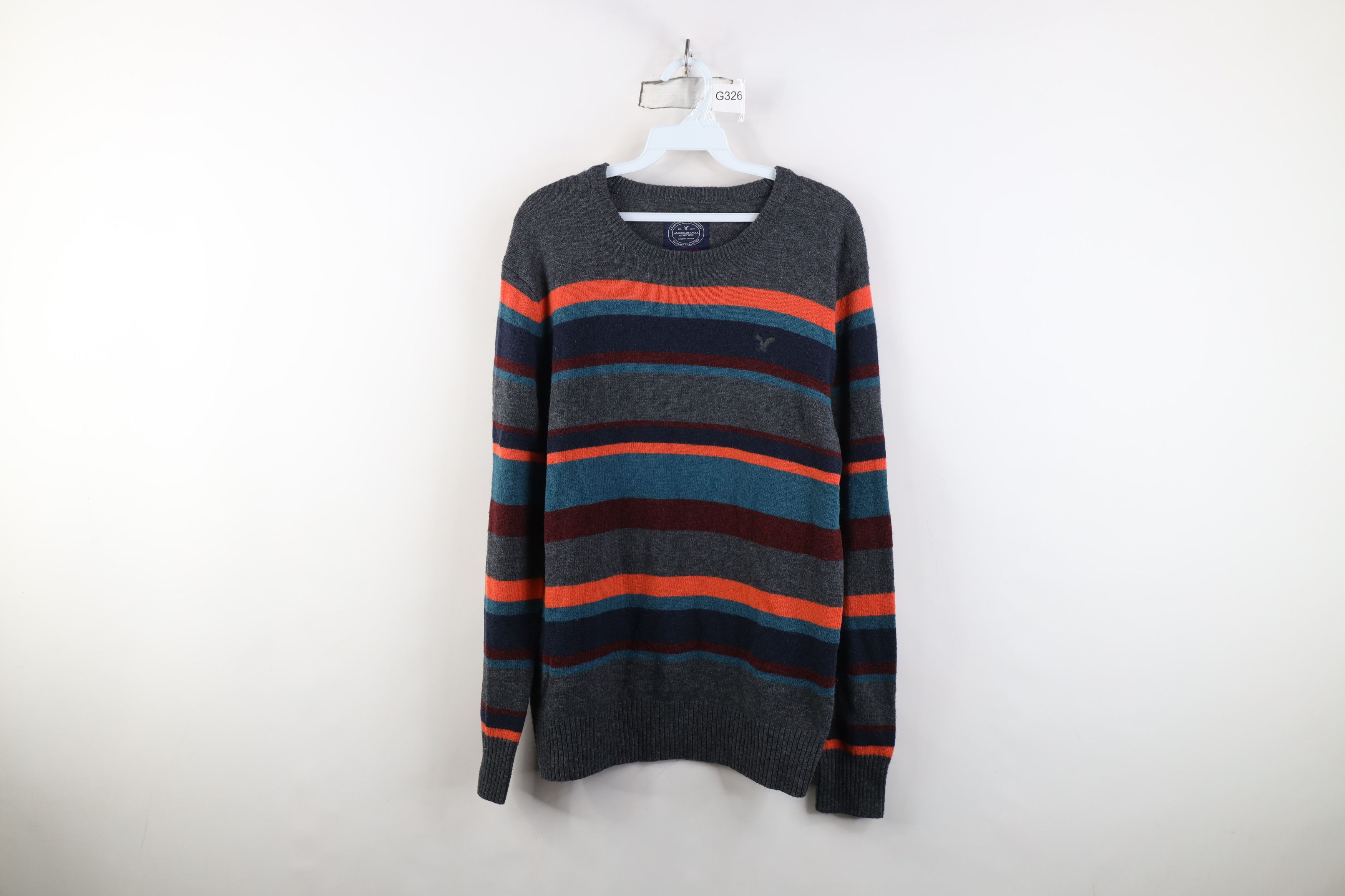 American Eagle Outfitters Vintage Y2K American Eagle Outfitters Wool Blend Sweater Size US L / EU 52-54 / 3 - 1 Thumbnail