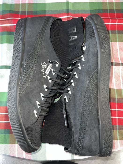 Puma clyde black clearance panther