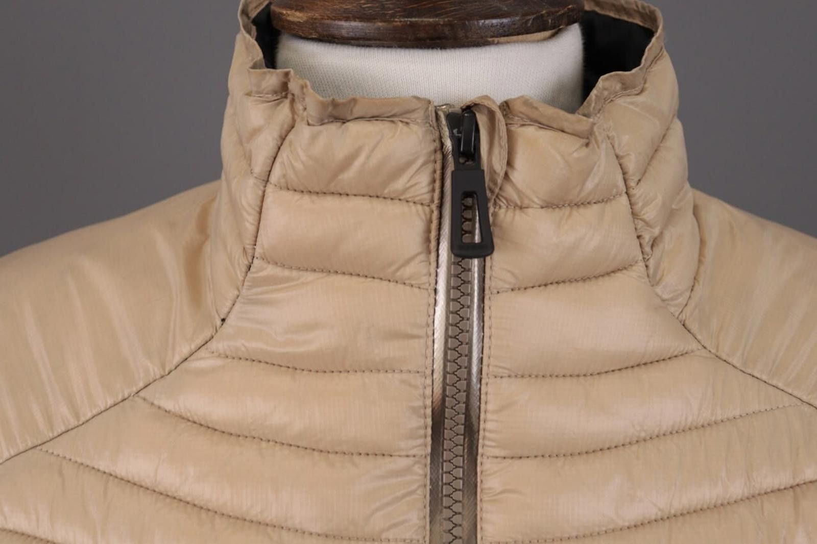 Rossignol Rossignol Beige Full Zip Hiking Outdoor Puffer Jacket Size M Size M / US 6-8 / IT 42-44 - 4 Thumbnail