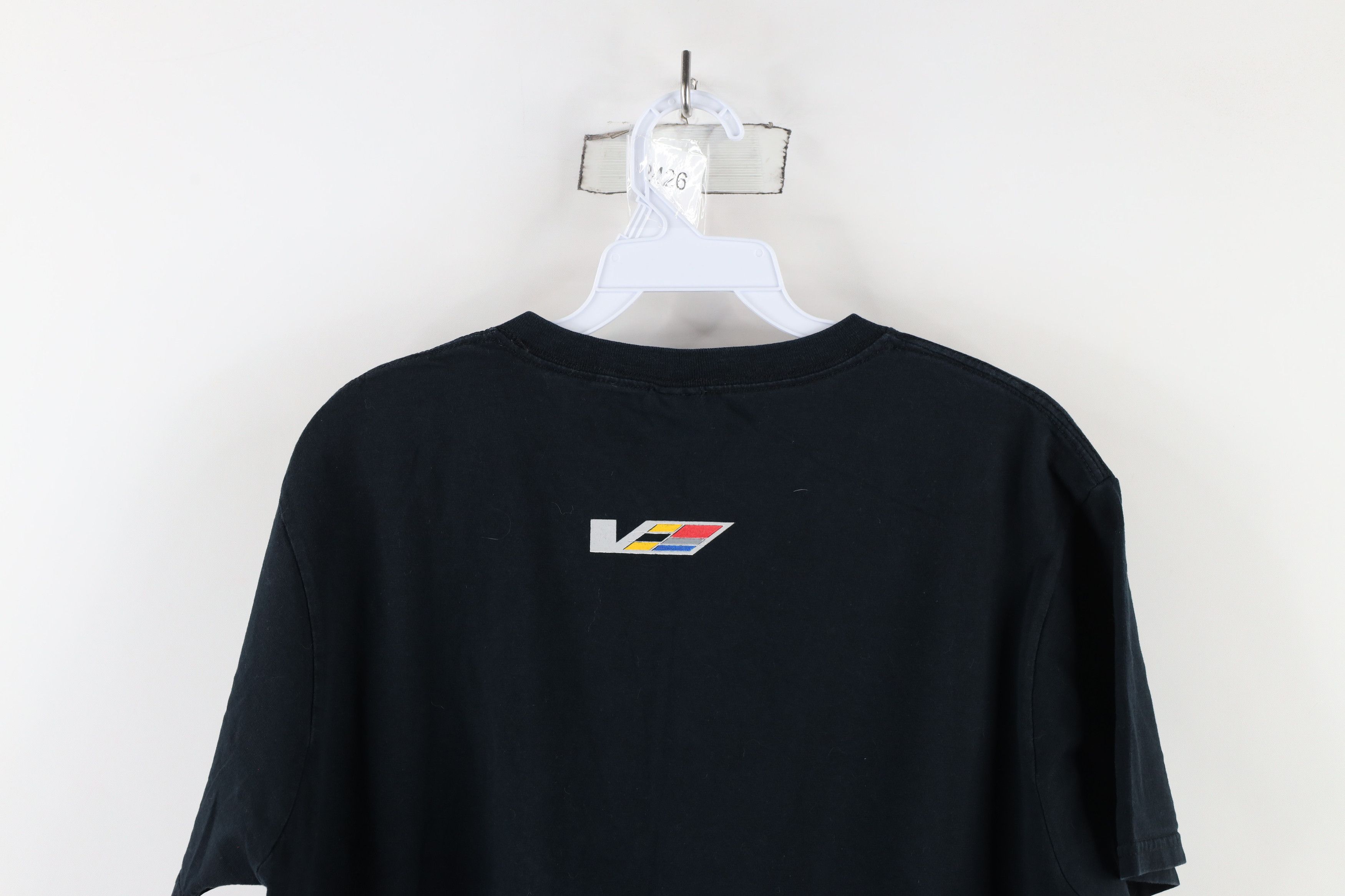 Vintage Vintage Y2K Spell Out Cadillac Racing Short Sleeve T-Shirt Size US L / EU 52-54 / 3 - 10 Thumbnail
