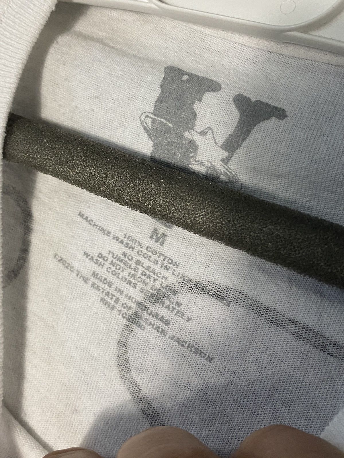 Hypebeast Vlone # Pop Smoke The Woo T-shirt Size M Hype Size US M / EU 48-50 / 2 - 3 Thumbnail