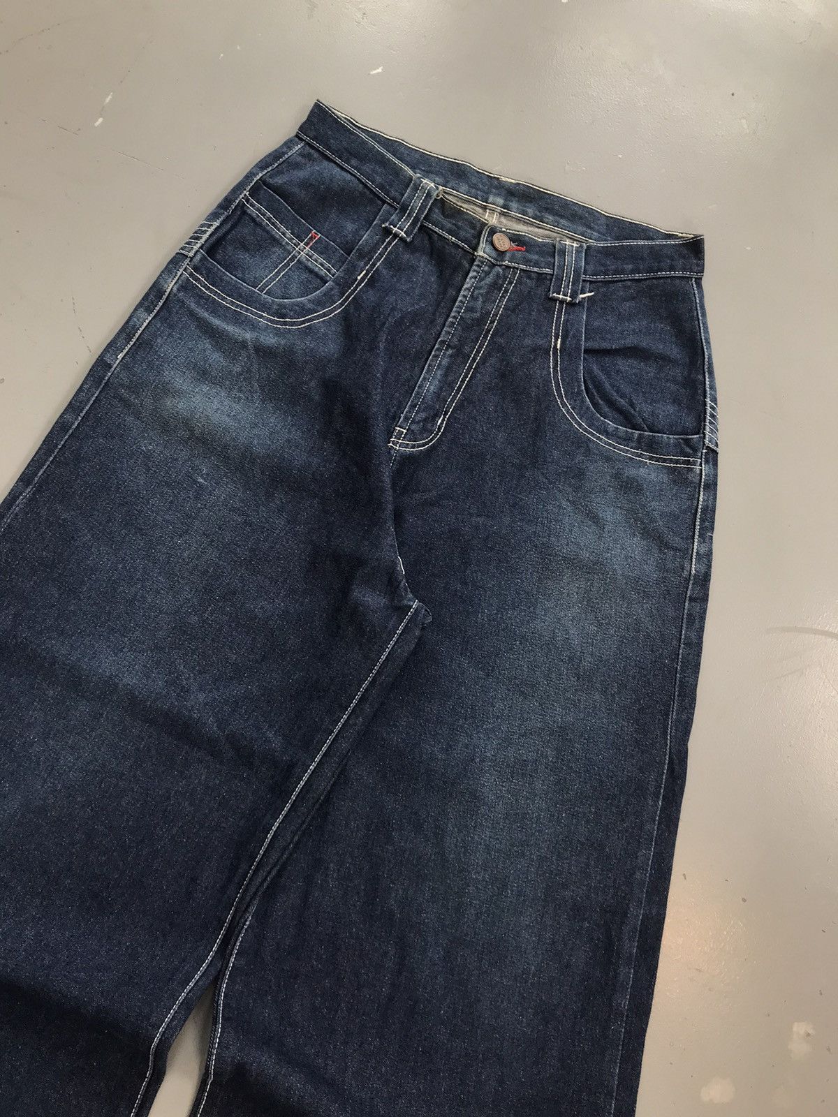 JNCO × Southpole × Vintage Vintage KATAILU big pocket flared denim Size US 31 - 2 Thumbnail