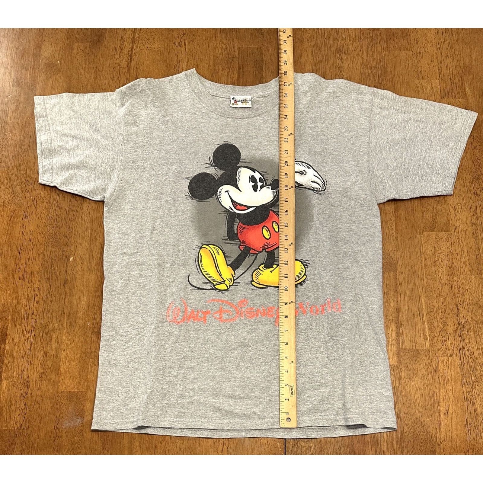 Disney VINTAGE Walt Disney World Mickey Mouse T Shirt Large Men Size US L / EU 52-54 / 3 - 6 Thumbnail