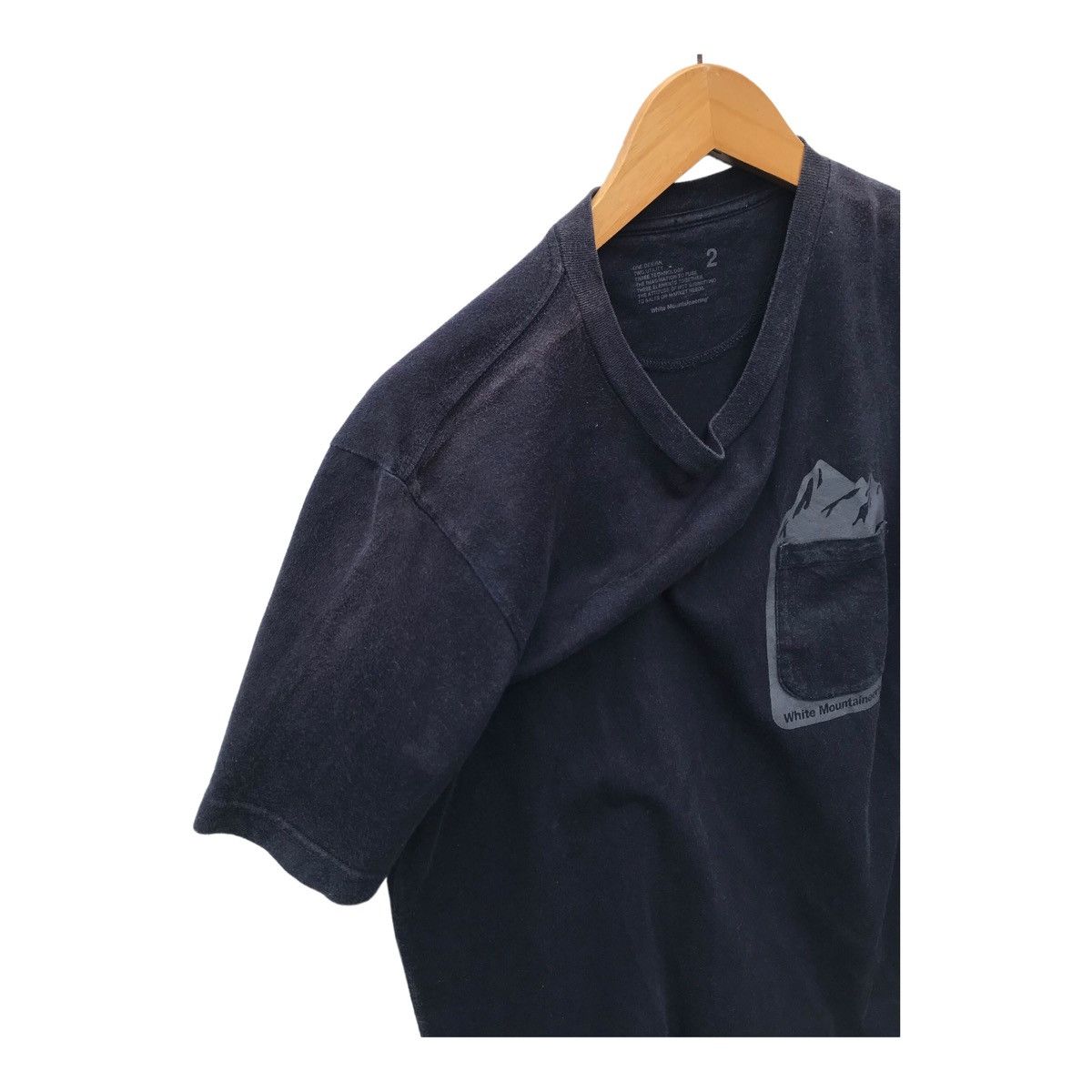 White Mountaineering White Mountaineering Faded Pocket Tee Size US M / EU 48-50 / 2 - 8 Thumbnail