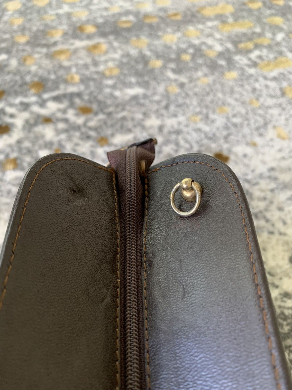 Burberry × Vintage Vintage Burberrys Nova Check Clutch Bag Canvas Beige Size ONE SIZE - 4 Thumbnail