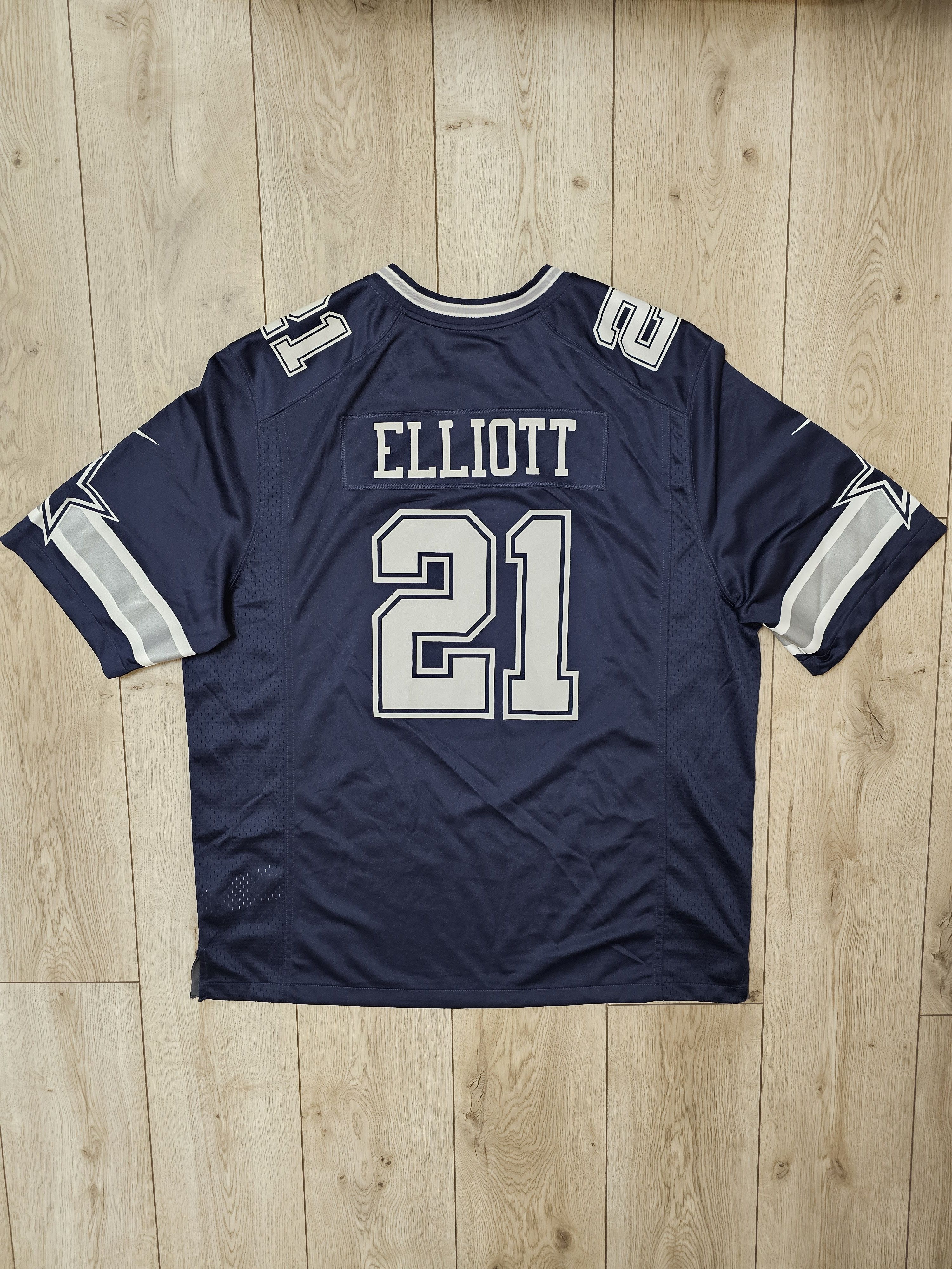 Other DALLAS COWBOYS JERSEY ELLIOTT JERSEY NFL AMERICAN FOOTBALL Size US XXL / EU 58 / 5 - 2 Thumbnail