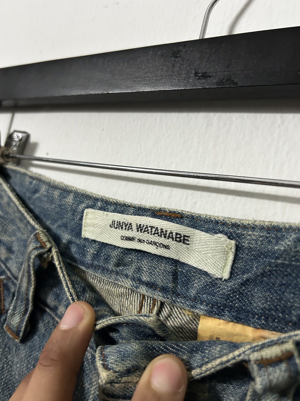 Comme des Garcons AD2001 Junya Watanabe Comme Des Garcons short denim jeans Size 32" / US 10 / IT 46 - 4 Thumbnail