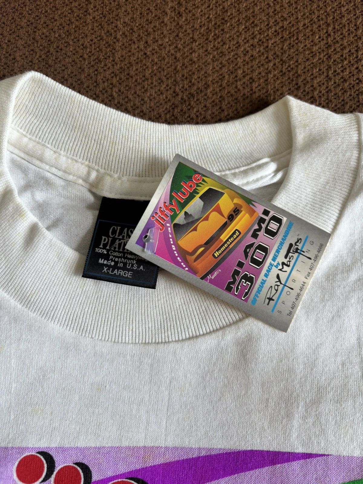Vintage Vintage Miami 300 Race Merch Size US XL / EU 56 / 4 - 2 Thumbnail
