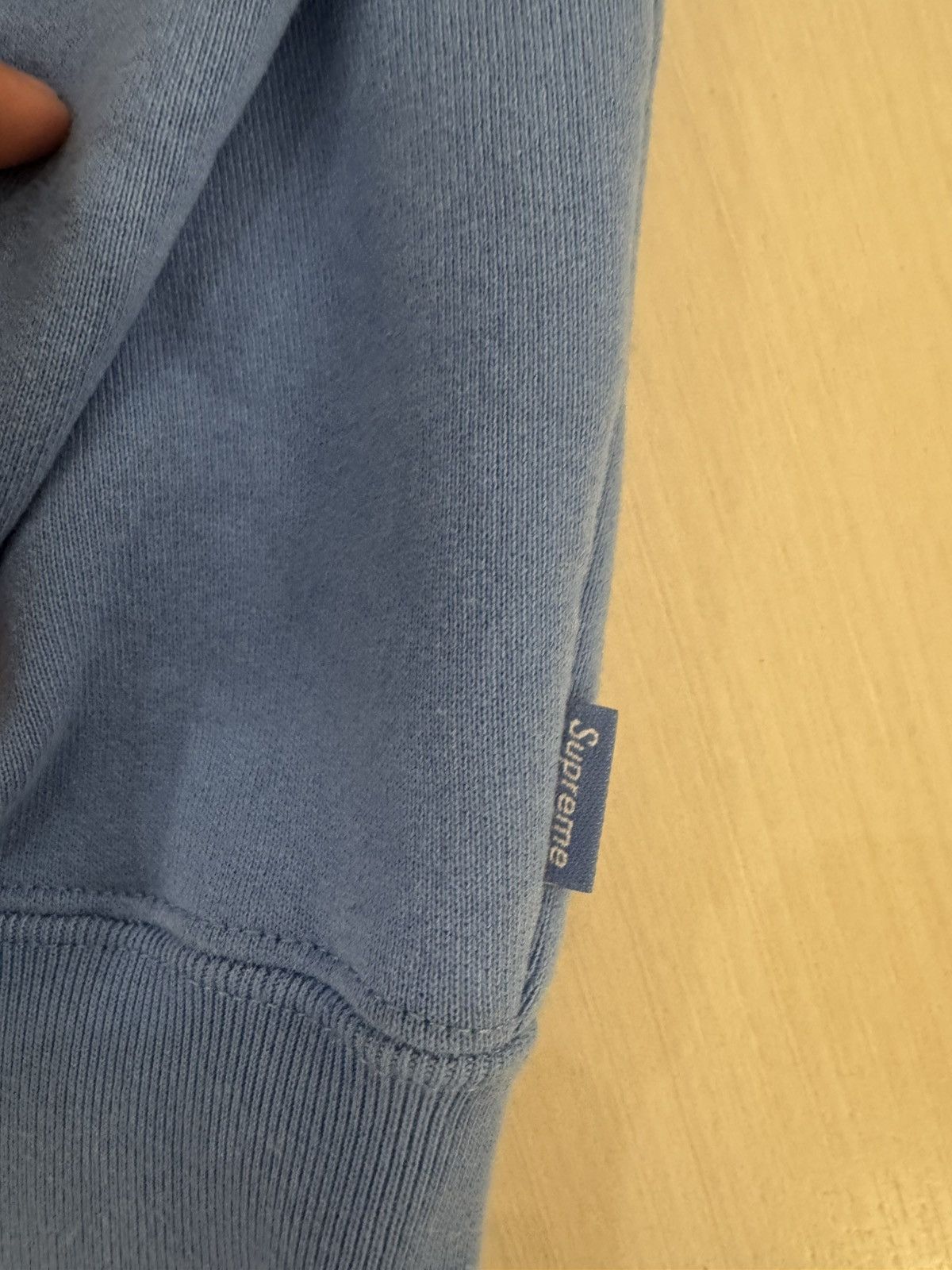 Supreme Supreme b.b. Simon Zip Up Hoodie Blue Sz S SS25 Used Size US S / EU 44-46 / 1 - 10 Thumbnail