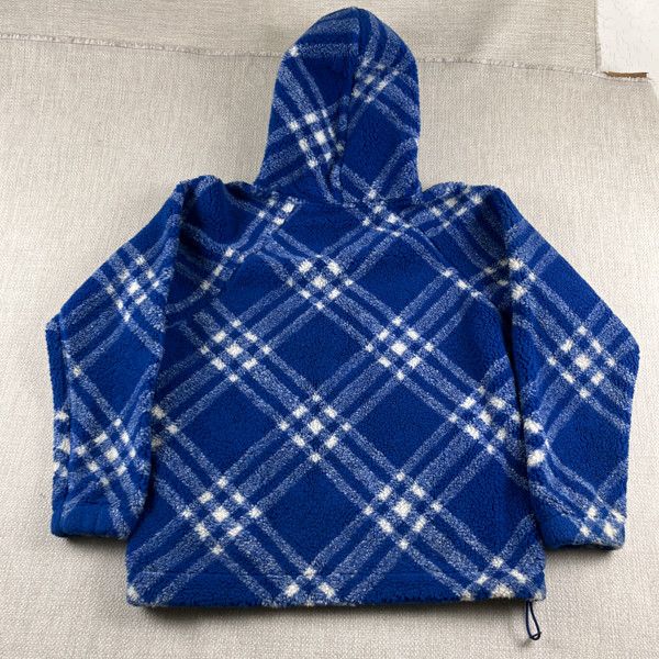 Burberry Burberry FW23 Plaid-Check Pattern Fleece Pullover Hoodie Size US S / EU 44-46 / 1 - 2 Thumbnail