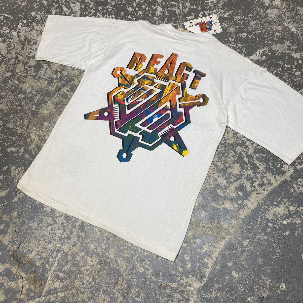 Bugle Boy × Vintage Vintage Bugle Boy React Surf Hawaiian Tshirt Size US M / EU 48-50 / 2 - 2 Thumbnail