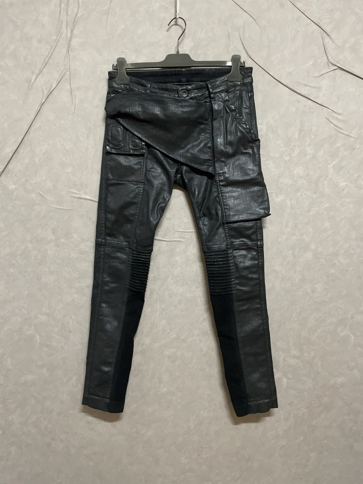 Pre-owned Rick Owens 30 /  Memphis Jeans – 2017 Ss In Black