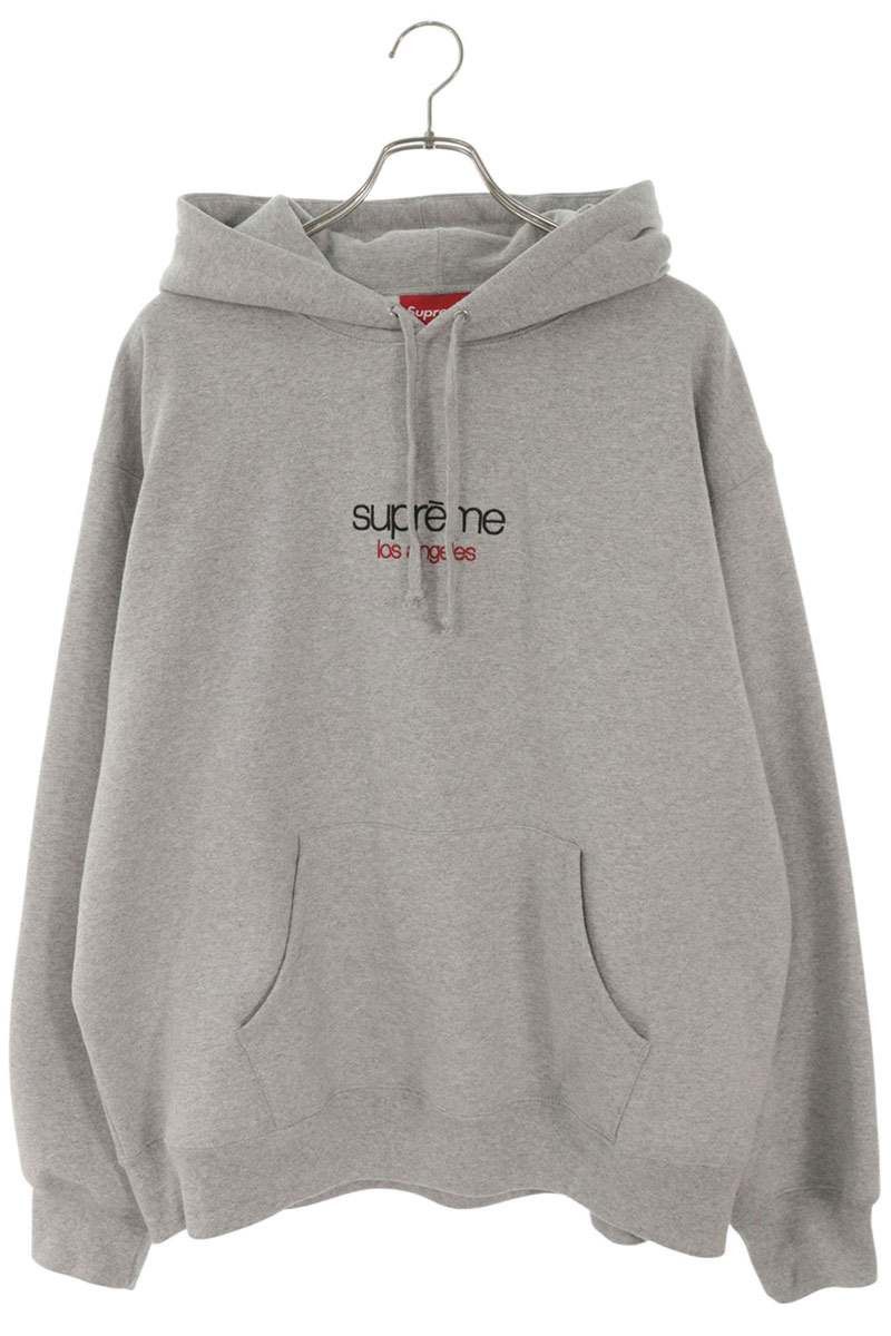 Supreme supreme classic logo hoodie | Grailed