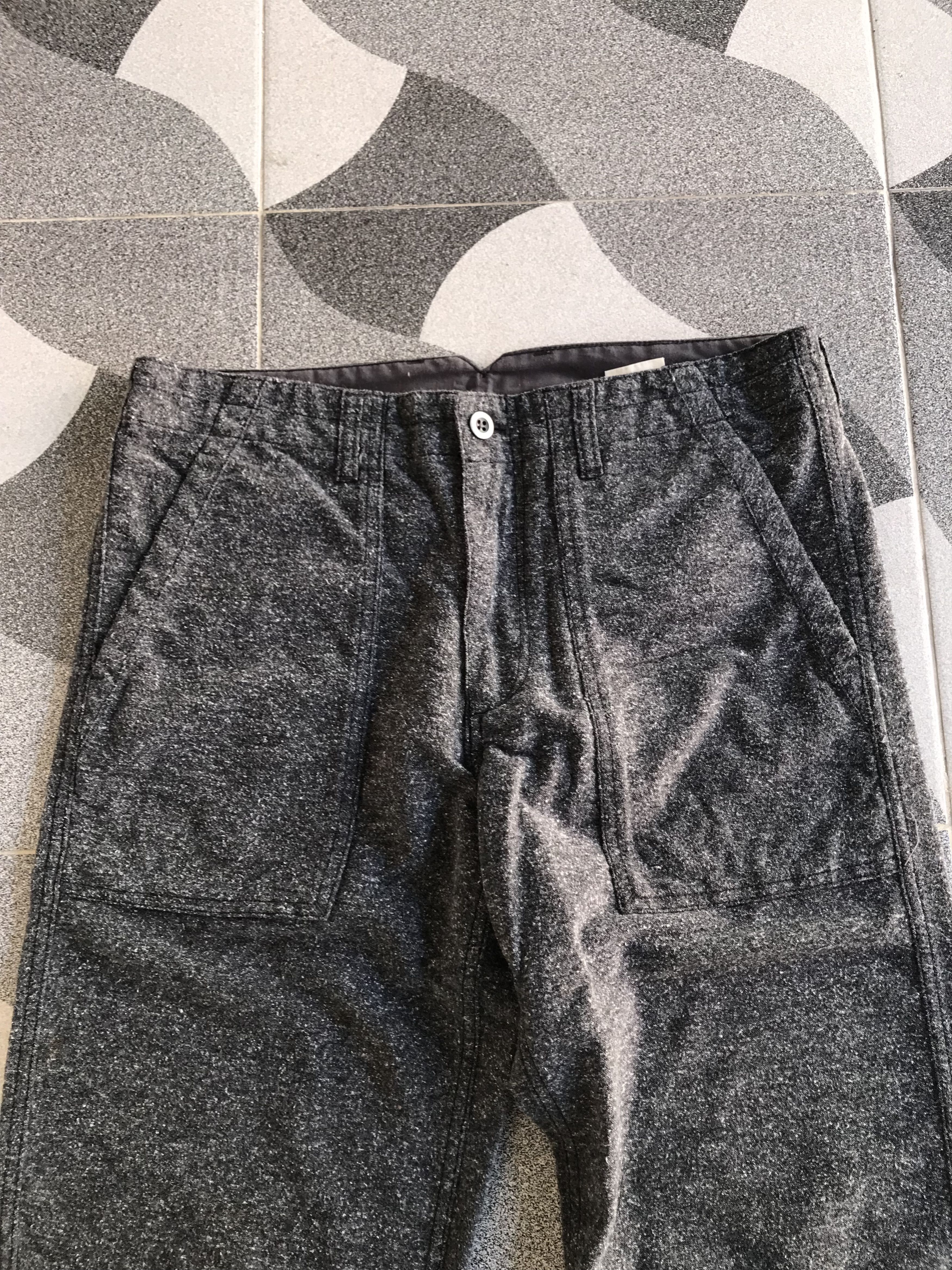 Comme des Garcons Homme × Comme des Garcons Homme Plus Comme Des Garcons Wool Fatigue Pants Size US 33 - 6 Thumbnail