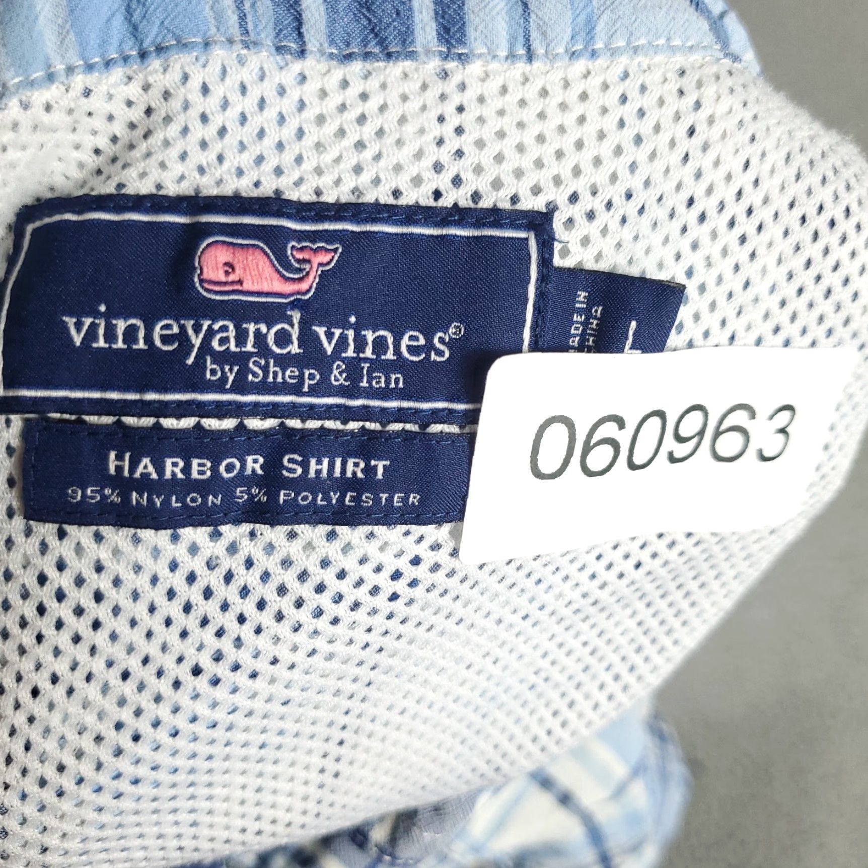 Vineyard Vines VINEYARD VINES Button-Up Shirt Mens Large Blue Plaid Long Sleeve Vented Fishing Casual Preppy Size US L / EU 52-54 / 3 - 7 Thumbnail