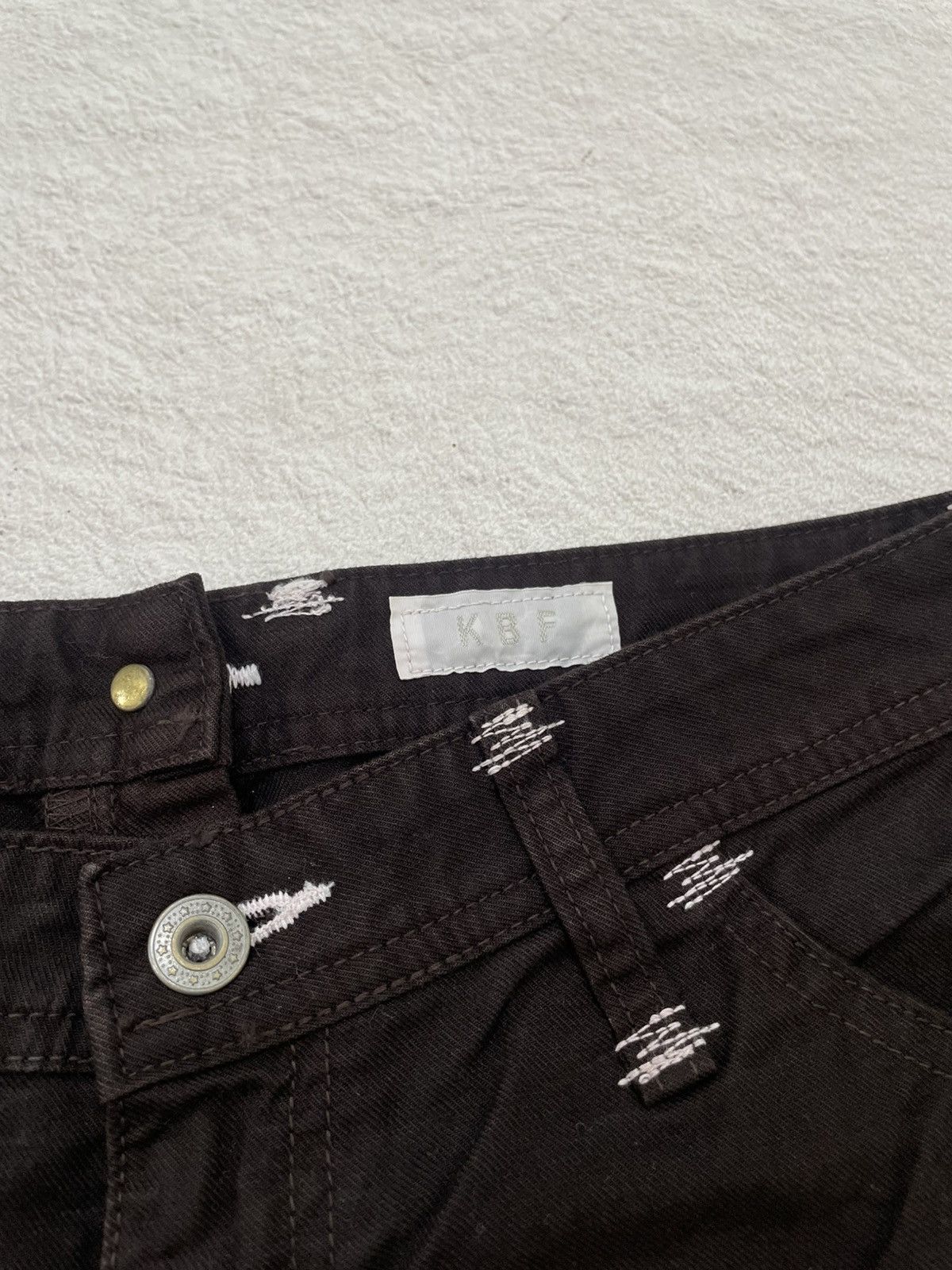 Japanese Brand 2000s KBF Basic Pants Size US 31 - 5 Thumbnail