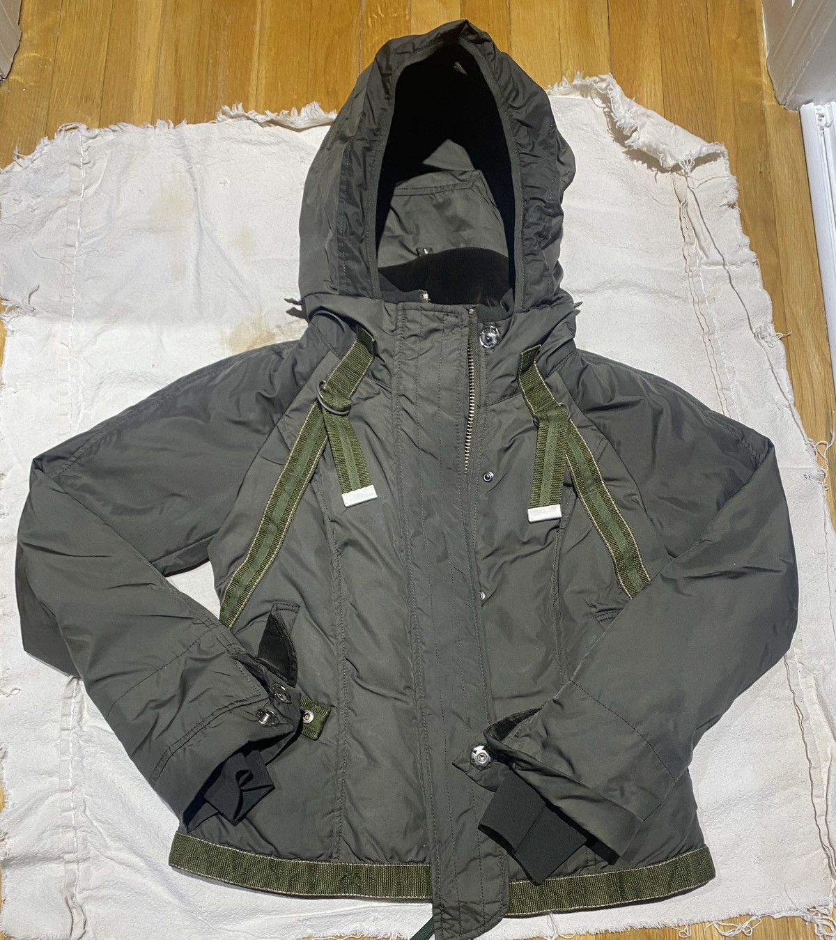 Marithe + Francois Girbaud Marithe Francois Girbaud military parachute down jacket Size US S / EU 44-46 / 1 - 10 Thumbnail