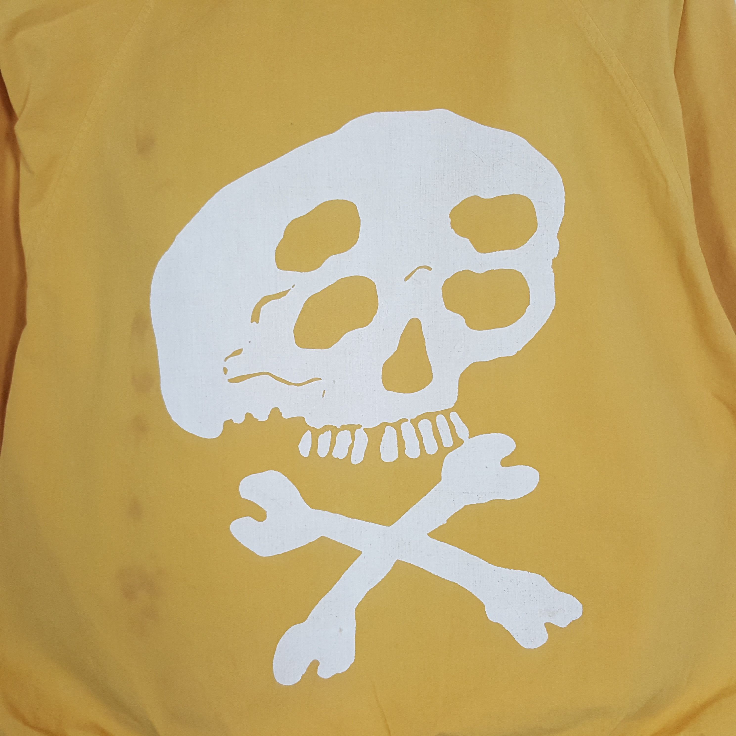 45rpm × Vintage Vintage 45rpm Custom Art Skulls Zipper Oversized Jacket Size US M / EU 48-50 / 2 - 2 Thumbnail