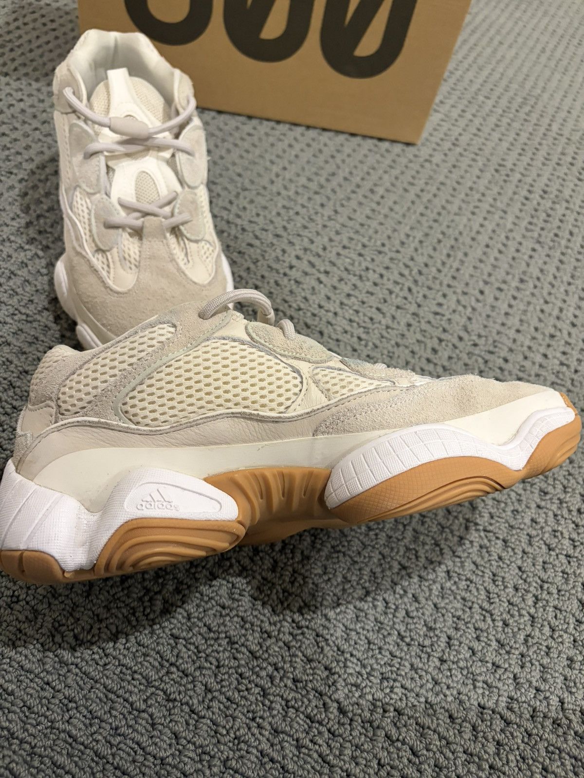 Yeezy Yeezy 500 ortholite in stone size 10.5. Excellent Size US 10.5 / EU 43-44 - 5 Thumbnail