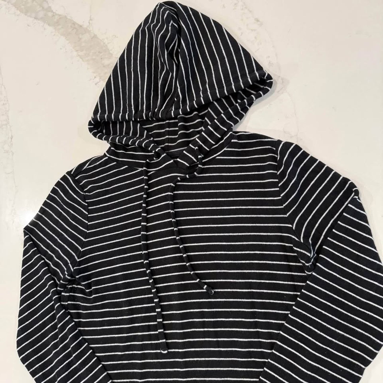 Lou & Grey Lou & Grey Striped Hooded SoftKnit Sweater Dress Women Small Size S / US 4 / IT 40 - 3 Thumbnail