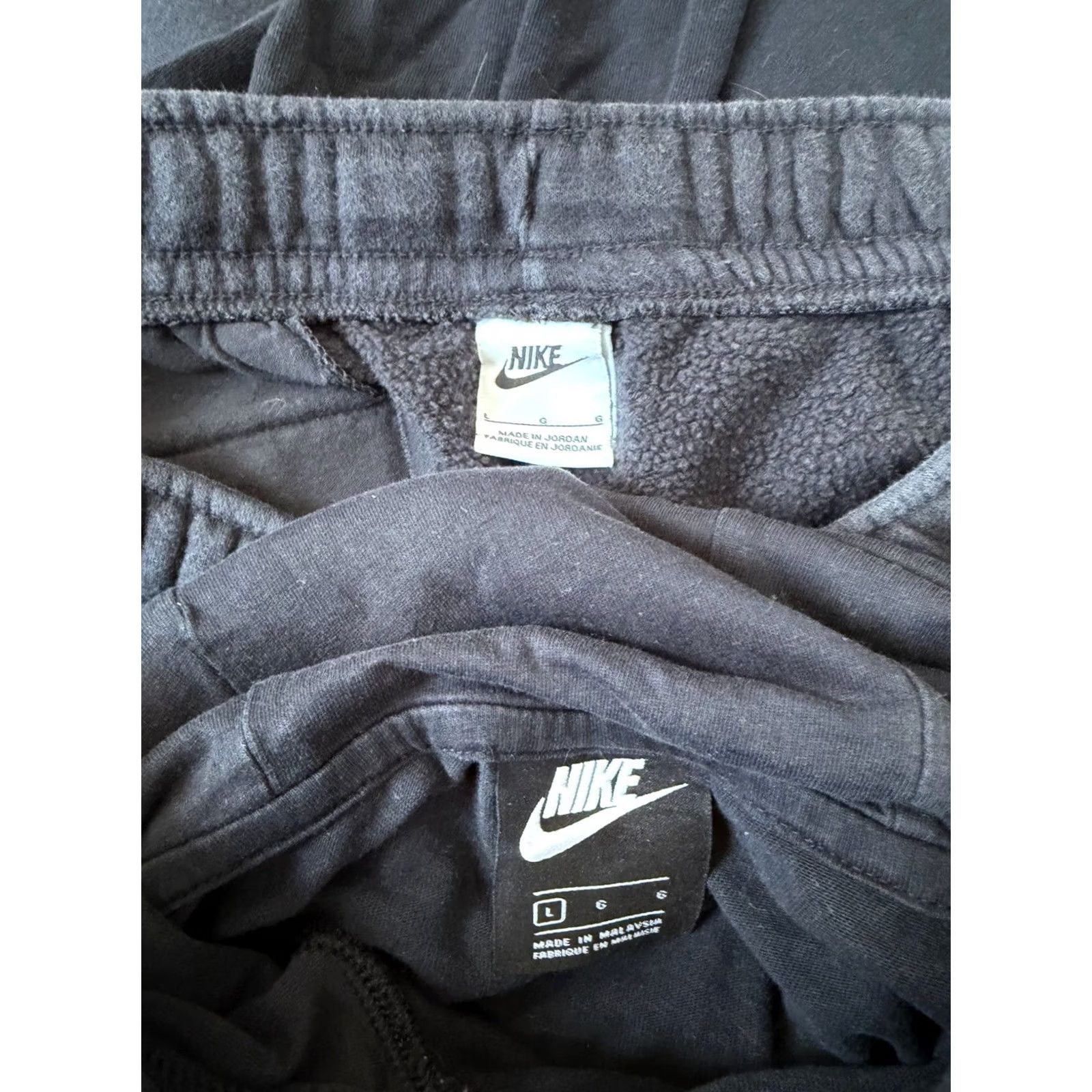 Nike Nike Sportswear Fleece Hoodie & Pants Joggers Set L Mens Black Size US L / EU 52-54 / 3 - 3 Thumbnail