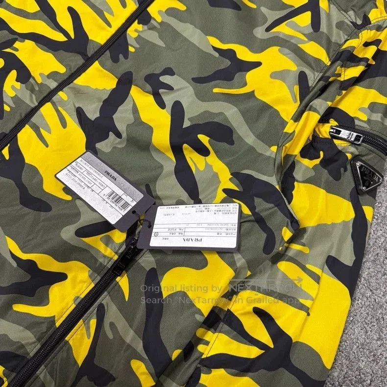 Prada Prada Reversible Camo Zip Jacket. Size US L / EU 52-54 / 3 - 3 Thumbnail