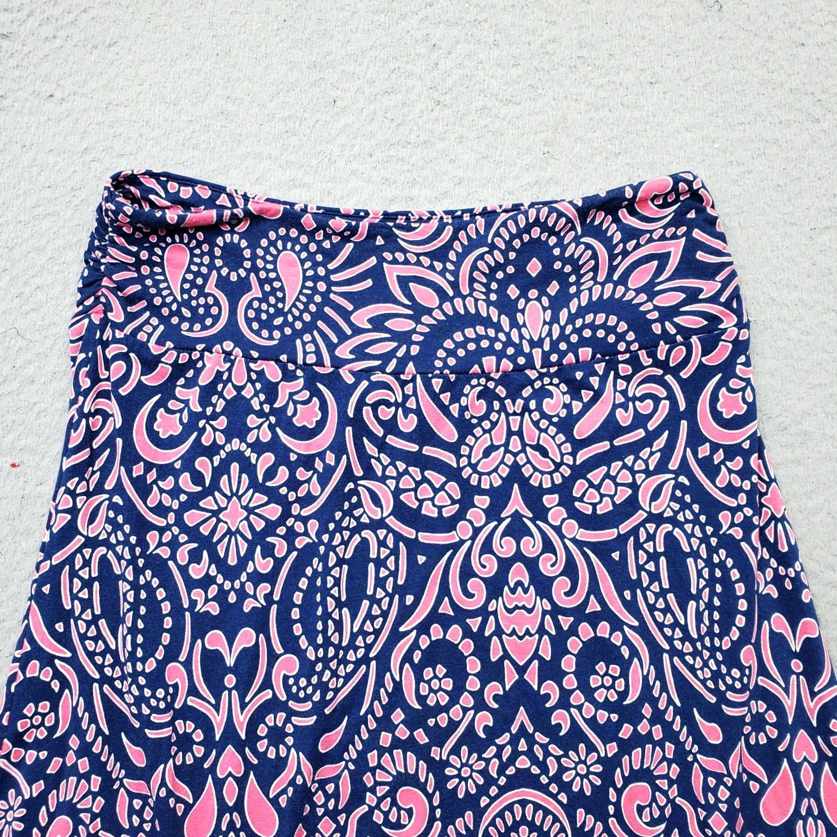 Cynthia Rowley Cynthia Rowley Maxi Skirt Womens Size S - High Waisted Multicolor Paisley Rayon Stretch Long Size 28" / US 6 / IT 42 - 5 Thumbnail