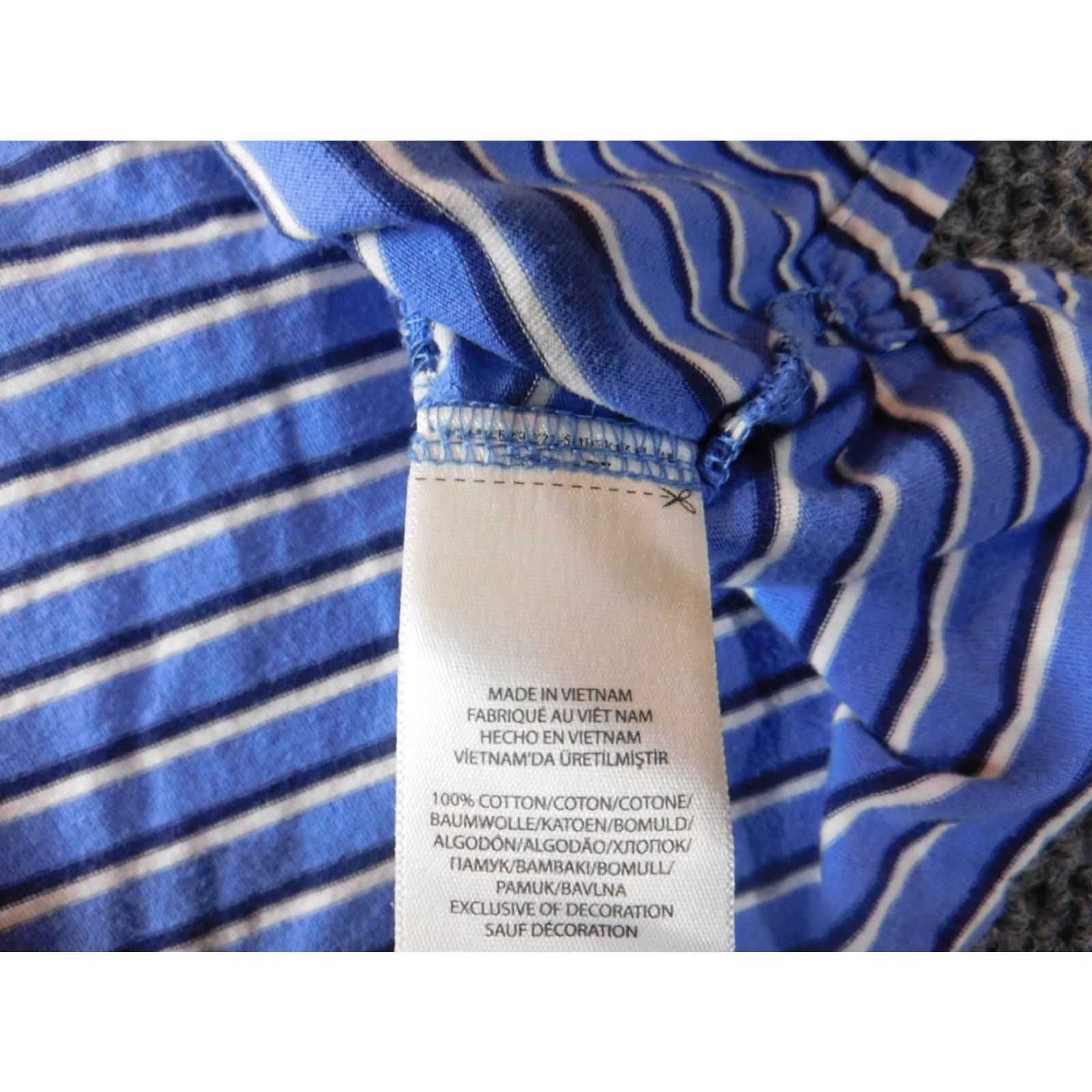 Polo Ralph Lauren Polo Ralph Lauren Polo Shirt Mens M Blue Striped Classic Logo Pony Retro Shirt Size US M / EU 48-50 / 2 - 6 Thumbnail