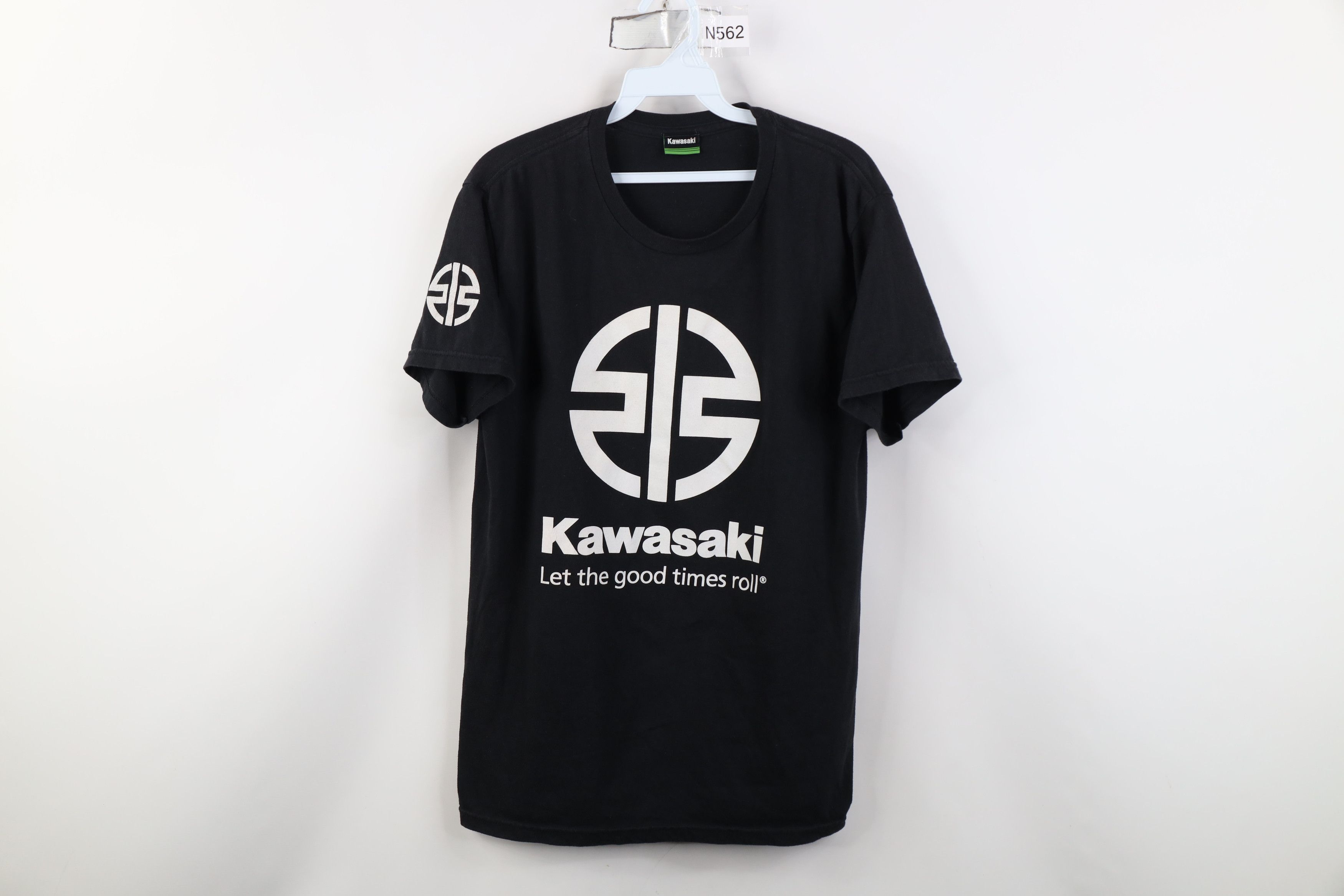 Vintage Vintage Kawasaki Racing Let The Good Times Roll T-Shirt Size US M / EU 48-50 / 2 - 1 Thumbnail