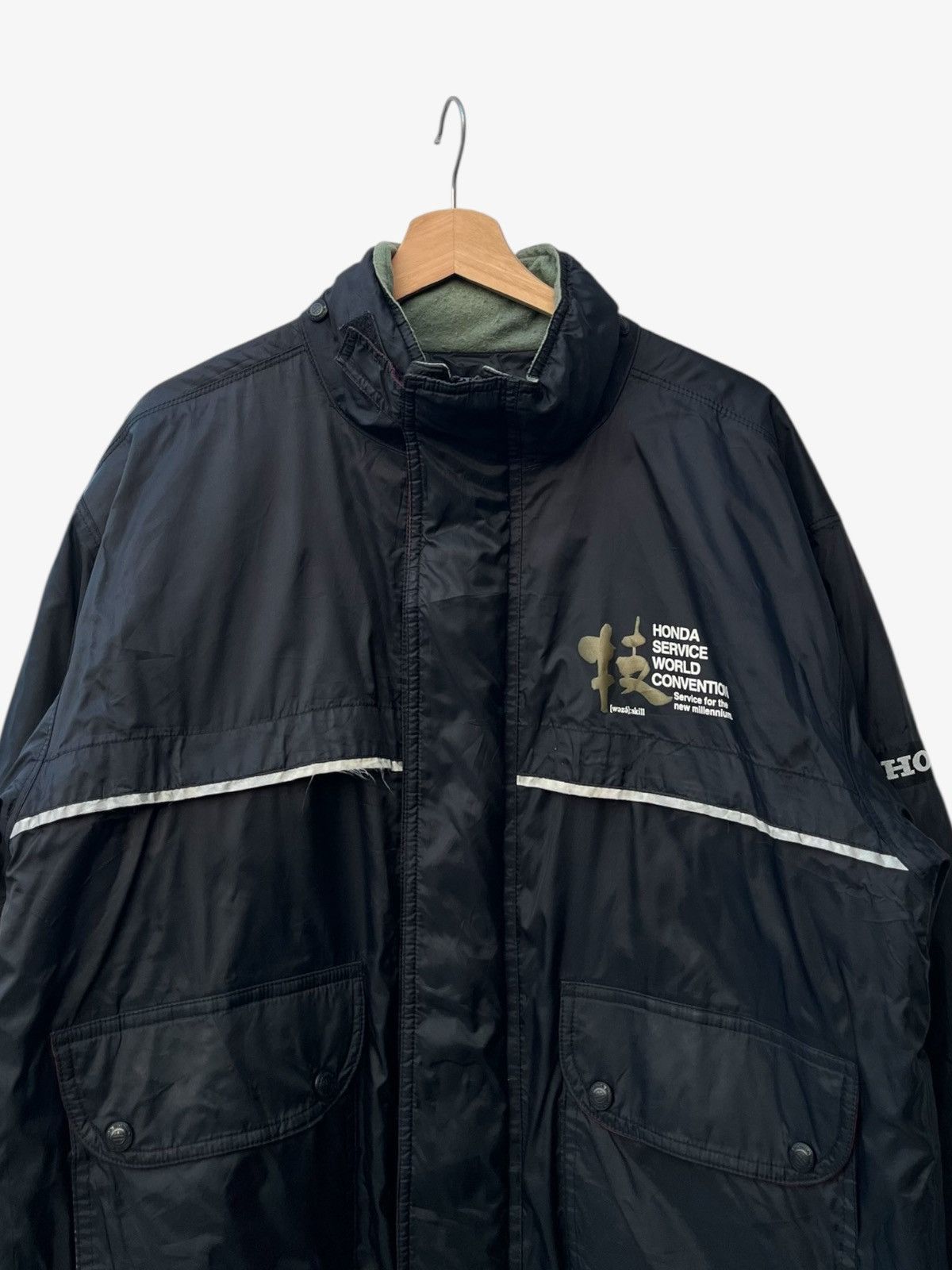 Honda 90s Honda Service World Convention Racing Parka Jacket Size US L / EU 52-54 / 3 - 6 Thumbnail