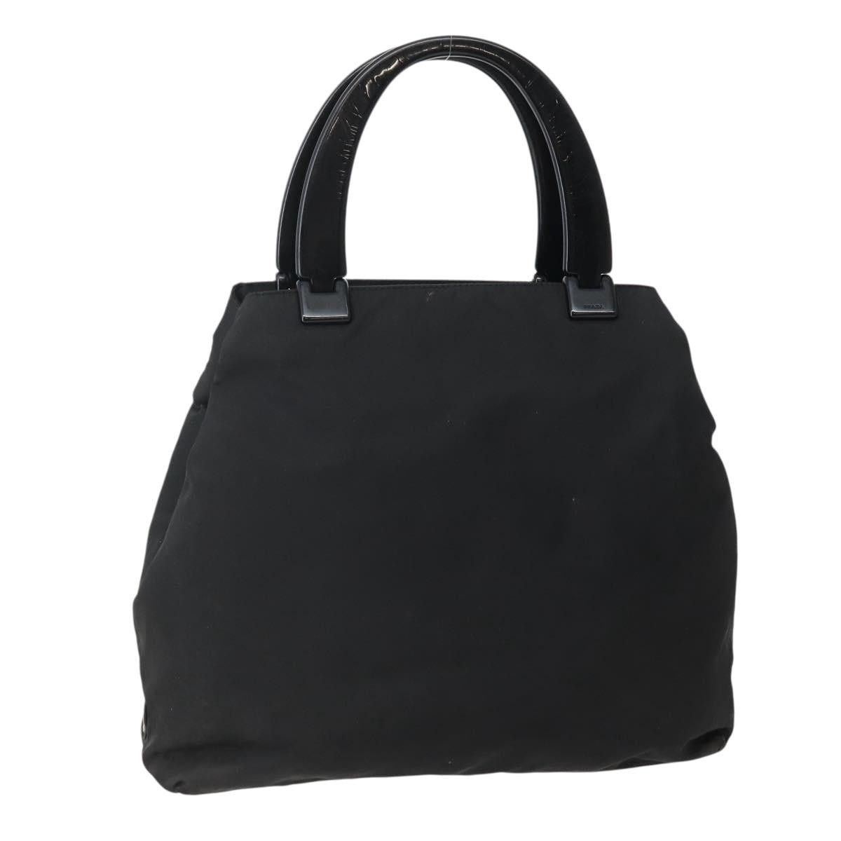 Prada PRADA Hand Bag Nylon Black Silver Size ONE SIZE - 1 Thumbnail