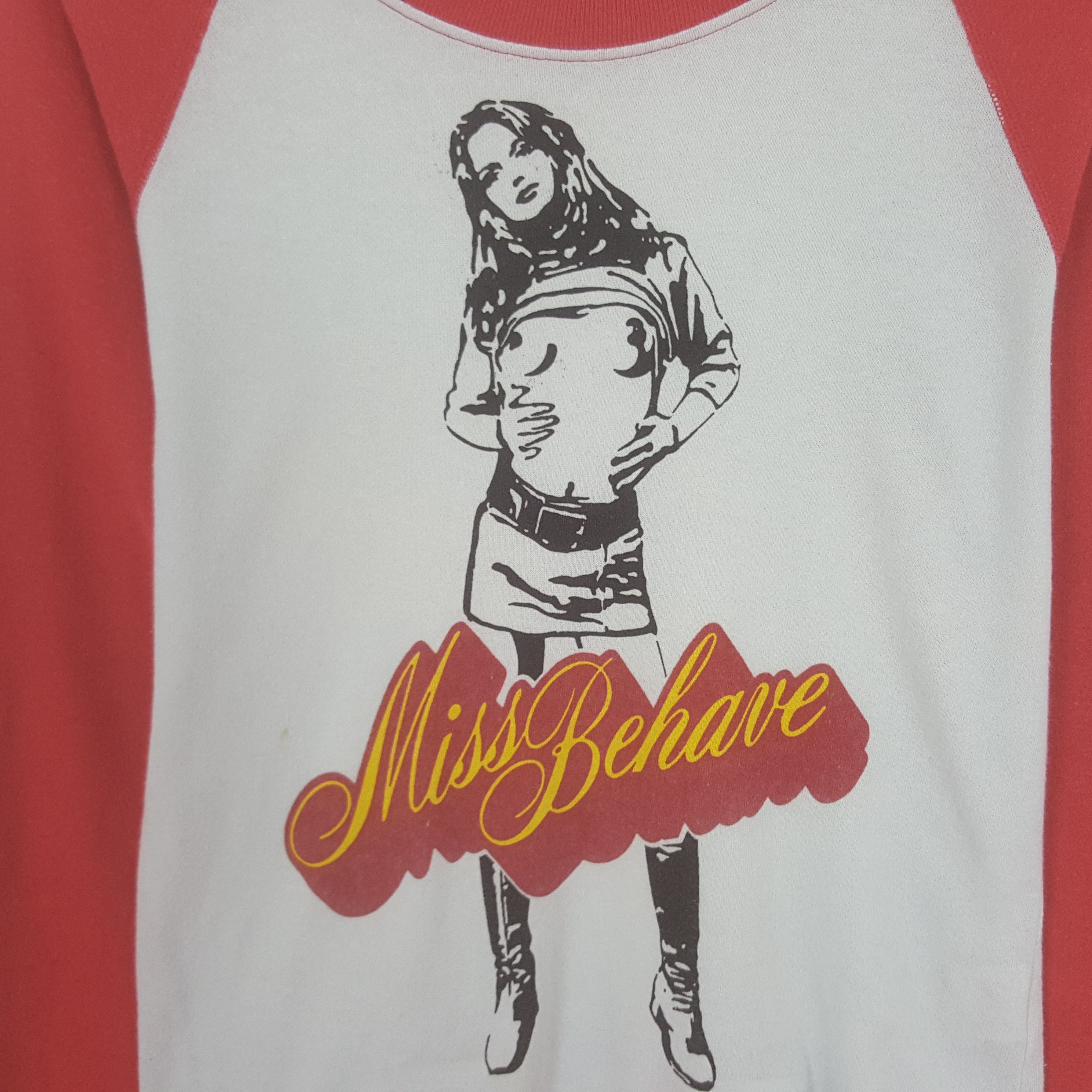 Hysteric Glamour Vintage Hysteric Glamour Miss Behave Sweatshirt Size US XS / EU 42 / 0 - 2 Thumbnail