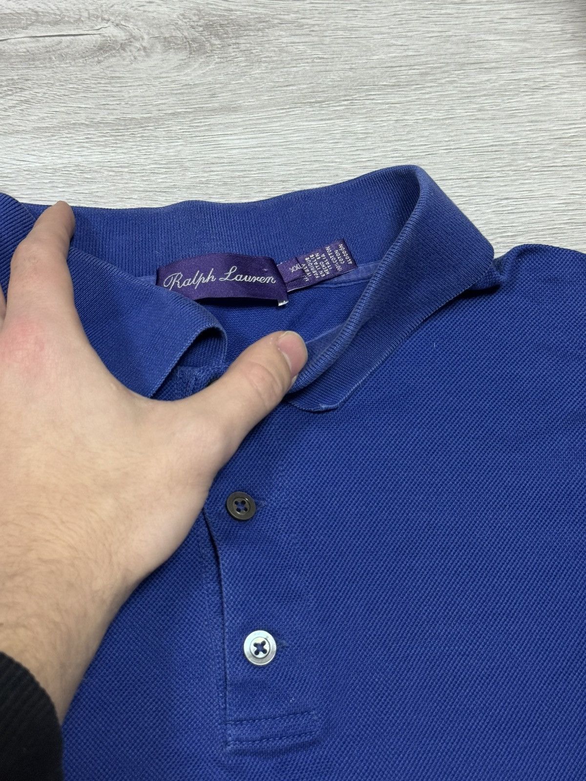 Ralph Lauren Purple Label POLO Ralph Lauren Purple Label Italy polo shirt Size US XXL / EU 58 / 5 - 4 Thumbnail