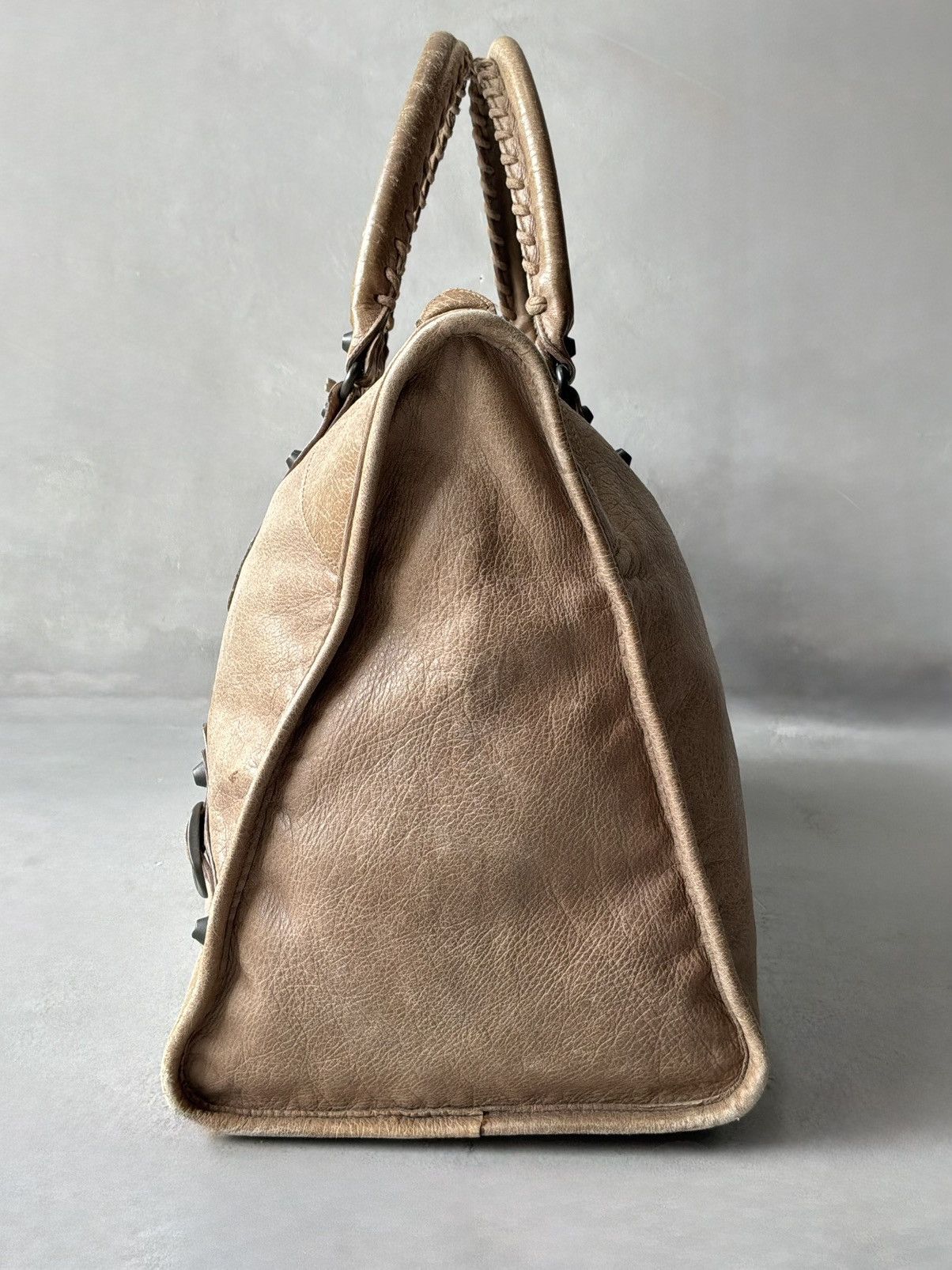 Balenciaga Balenciaga - City ‘Work’ - Brown Lambskin Bag Size ONE SIZE - 10 Thumbnail