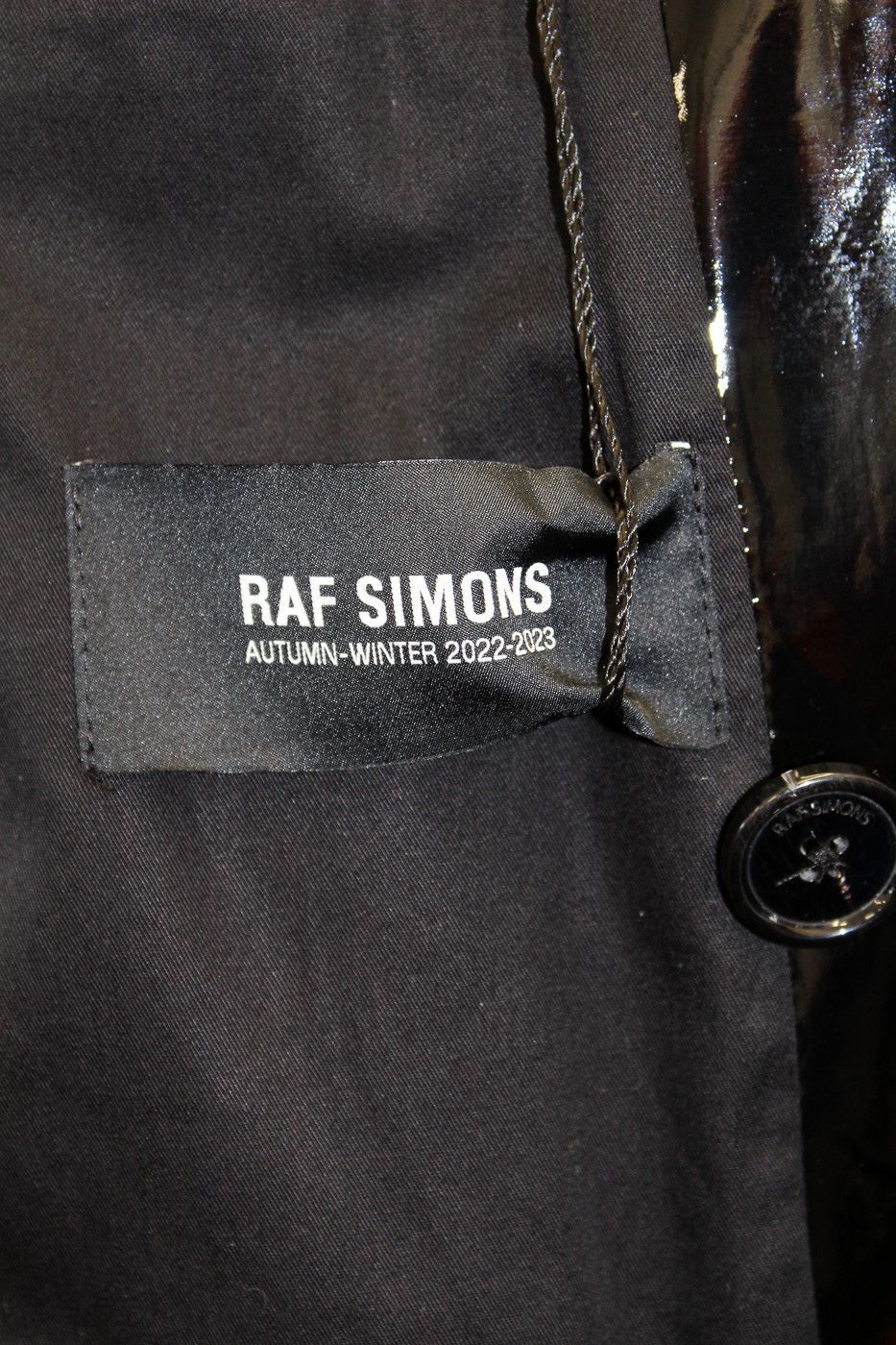 Raf Simons Raf Simons AW22/23 Black Double Breasted Trench Size US M / EU 48-50 / 2 - 4 Thumbnail