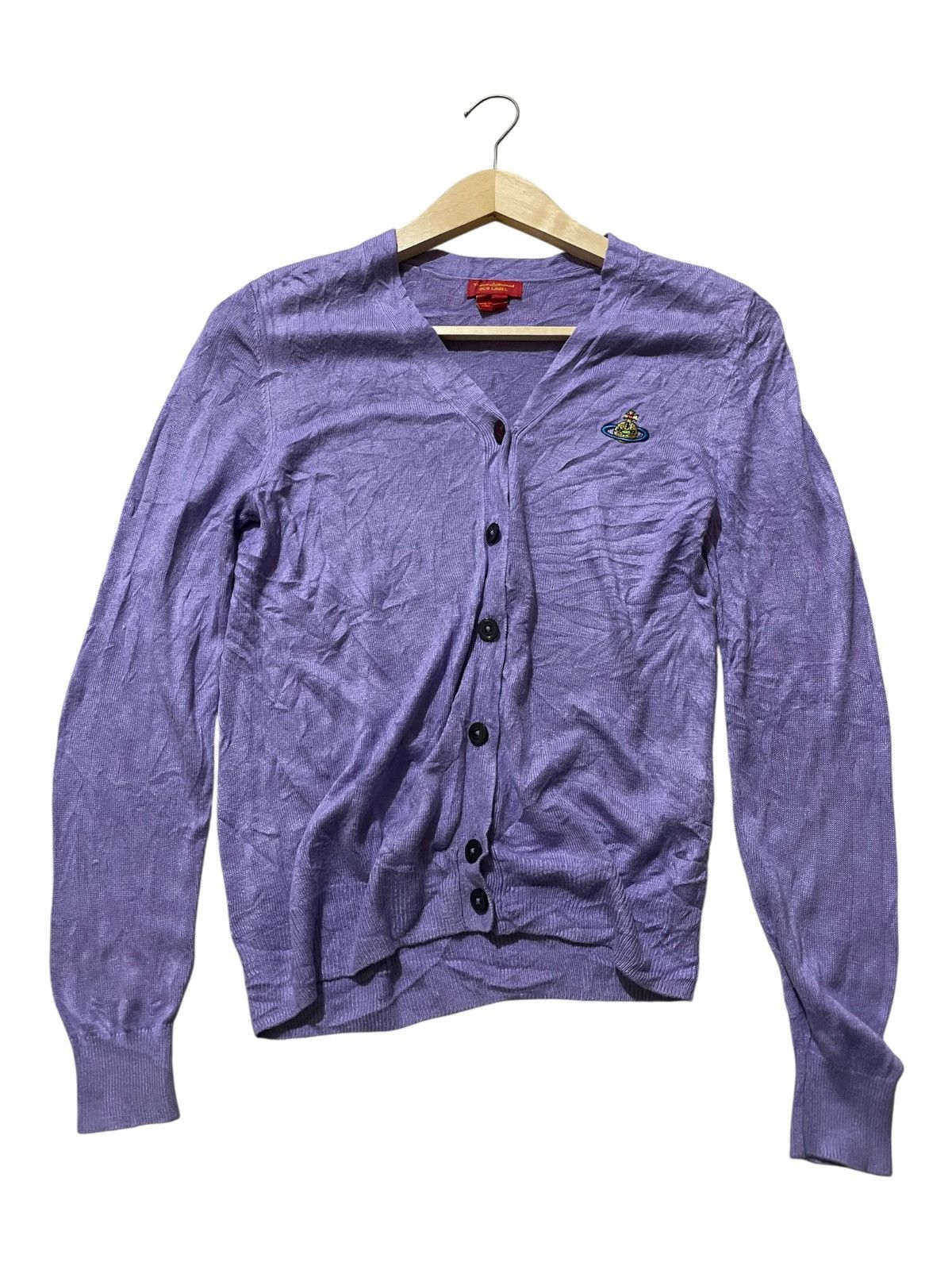Vivienne Westwood PURPLE CARDY VIVIENNE WESTWOOD Size M / US 6-8 / IT 42-44 - 1 Thumbnail