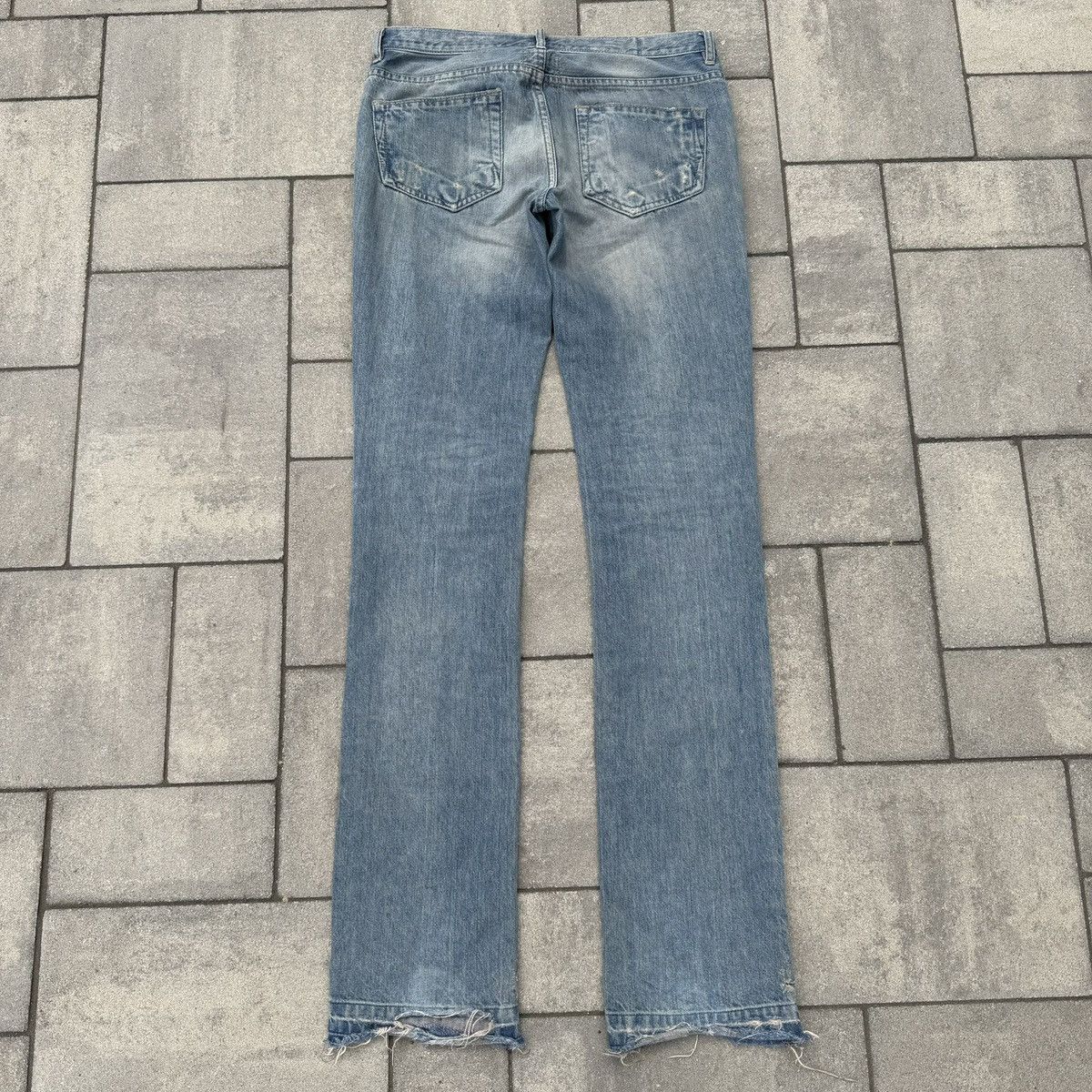 Rick Owens FW07 Rick Owens Blue Wash Detroit Cut Denim Size US 28 / EU 44 - 7 Thumbnail