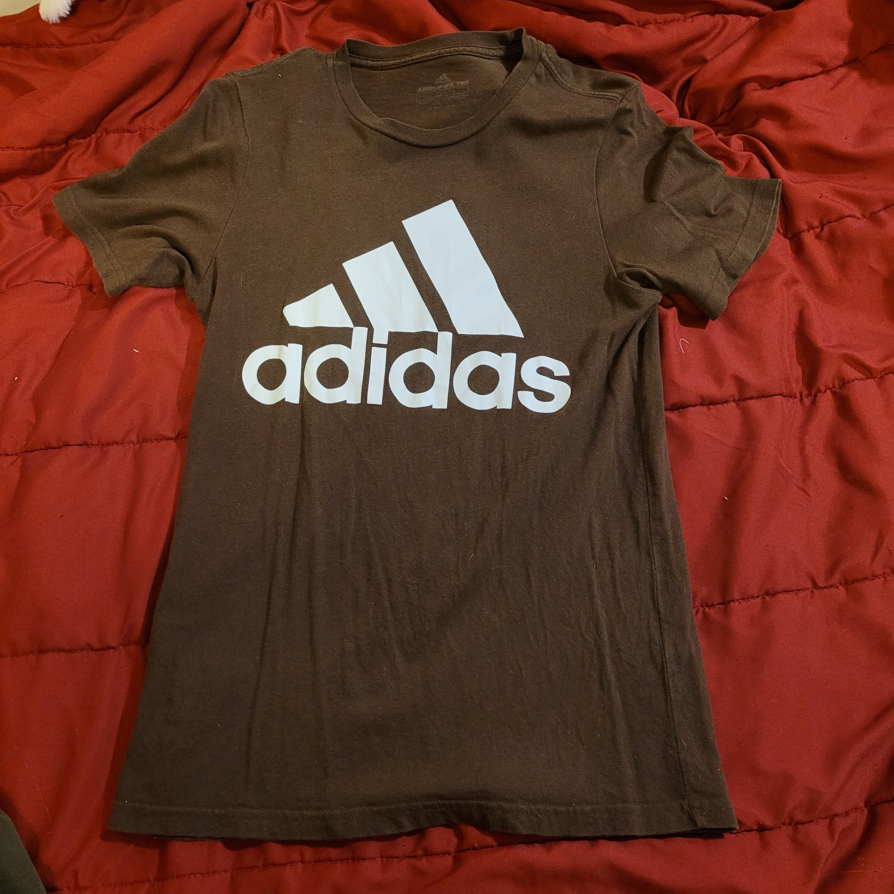 Adidas Adidas Athletic T-Shirt | Brown Colorway Size US S / EU 44-46 / 1 - 5 Thumbnail