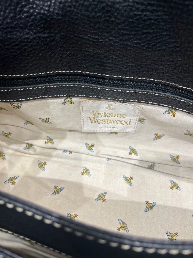 Vivienne Westwood Vivienne Westwood size os Cowhide hardware rivet armpit bag Size ONE SIZE - 5 Thumbnail
