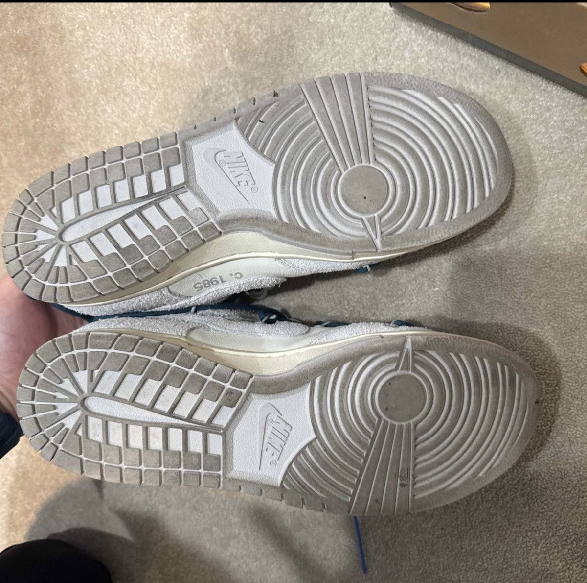 Nike × Off-White nike dunk low off white lot 16/50 Size US 11.5 / EU 44-45 - 5 Thumbnail