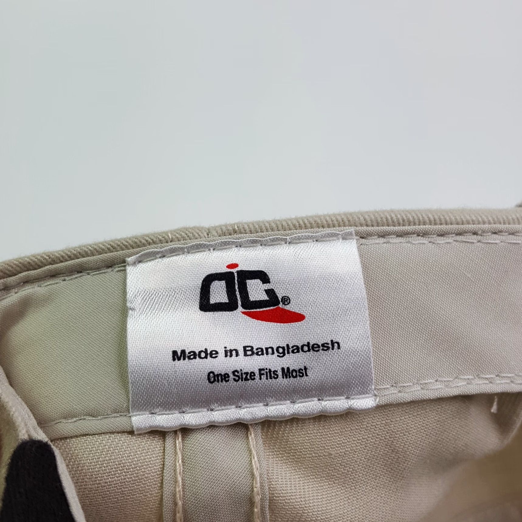 Vintage VINTAGE Outdoor Cap Beige Hat Twill Trucker Cap 90s Sports Casual Embroidered Adjustable Strap Baseball Men Mens Size ONE SIZE - 8 Thumbnail