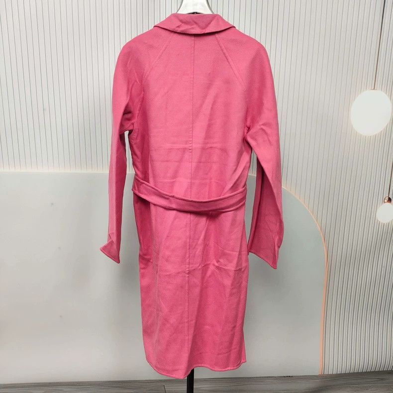 Other Max Mara Pink Wool Belted Coat-2508 Size US M / EU 48-50 / 2 - 3 Thumbnail