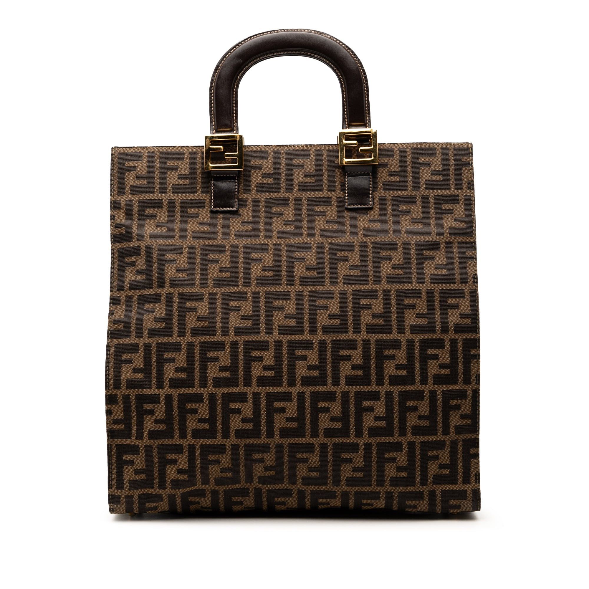 Fendi Zucca Canvas Twins Tote Size ONE SIZE - 1 Thumbnail